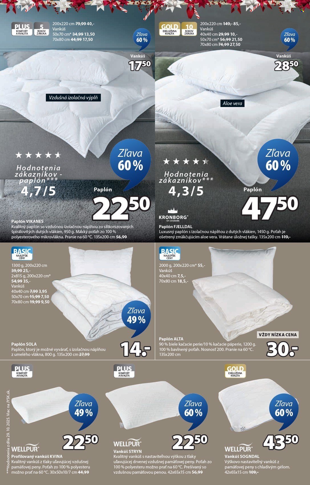 JYSK leták - Od stredy 17.12.2025 (2025-12-17 - 2025-12-23) | 7