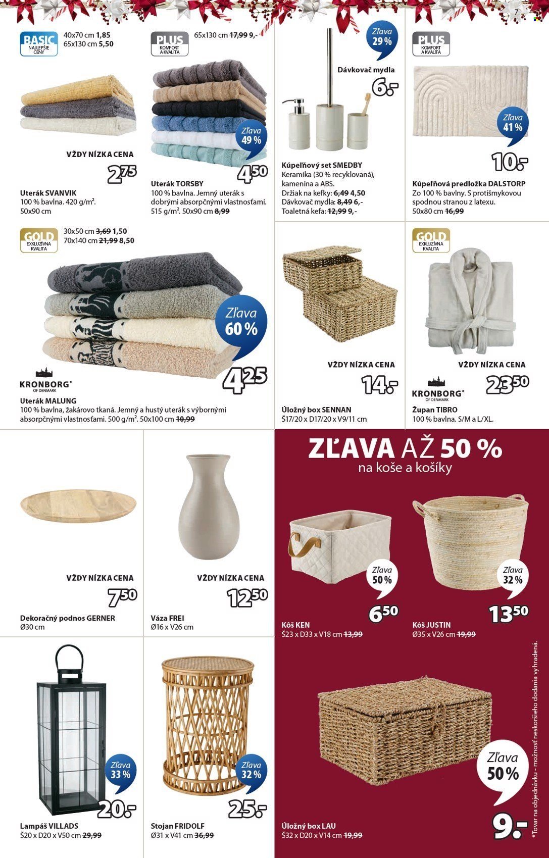 JYSK leták - Od stredy 17.12.2025 (2025-12-17 - 2025-12-23) | 8