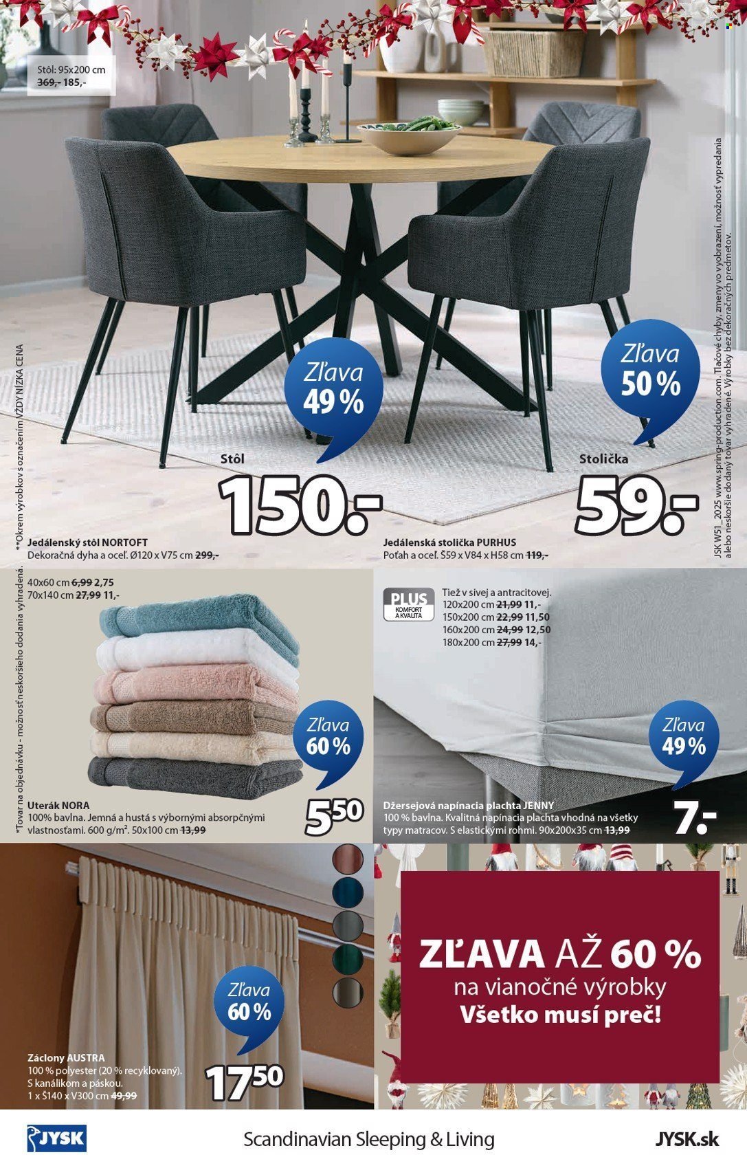 JYSK leták - Od stredy 17.12.2025 (2025-12-17 - 2025-12-23) | 9