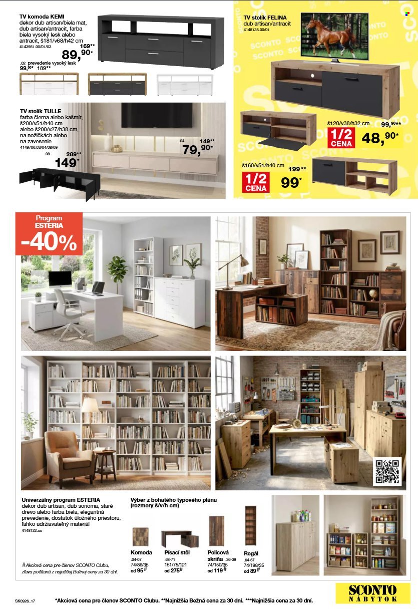SCONTO NÁBYTOK leták - Aktuálny leták