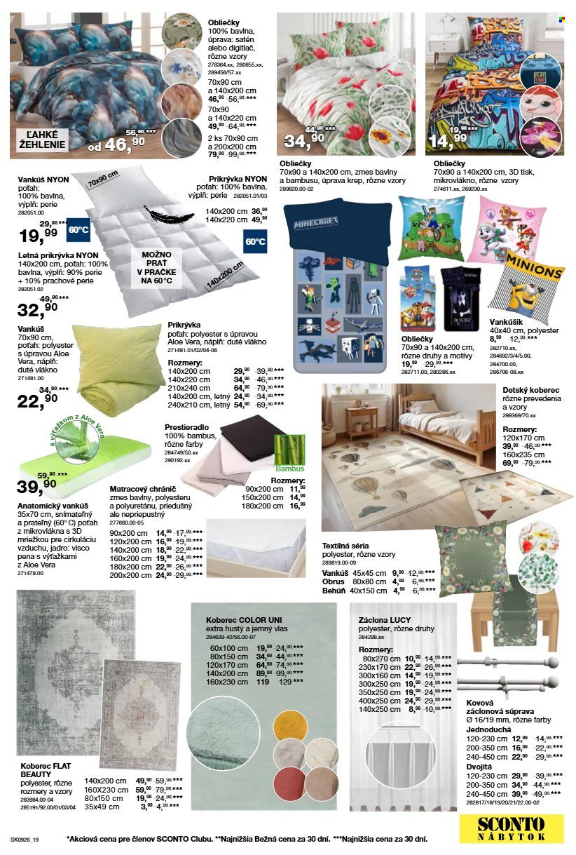 SCONTO NÁBYTOK leták - Aktuálny leták