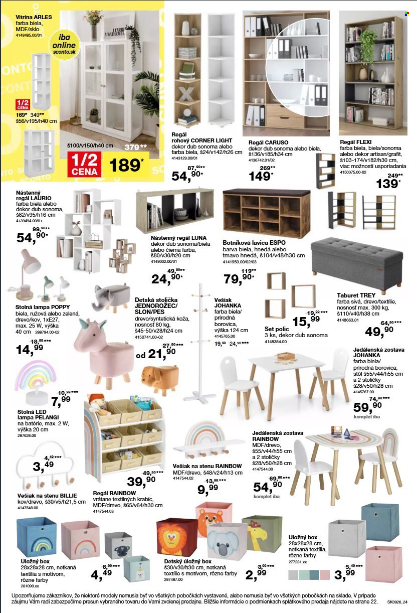 SCONTO NÁBYTOK leták - Aktuálny leták