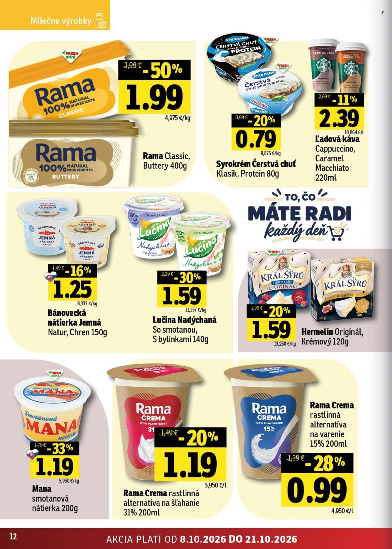 FRESH leták - Stredné a západné Slovensko