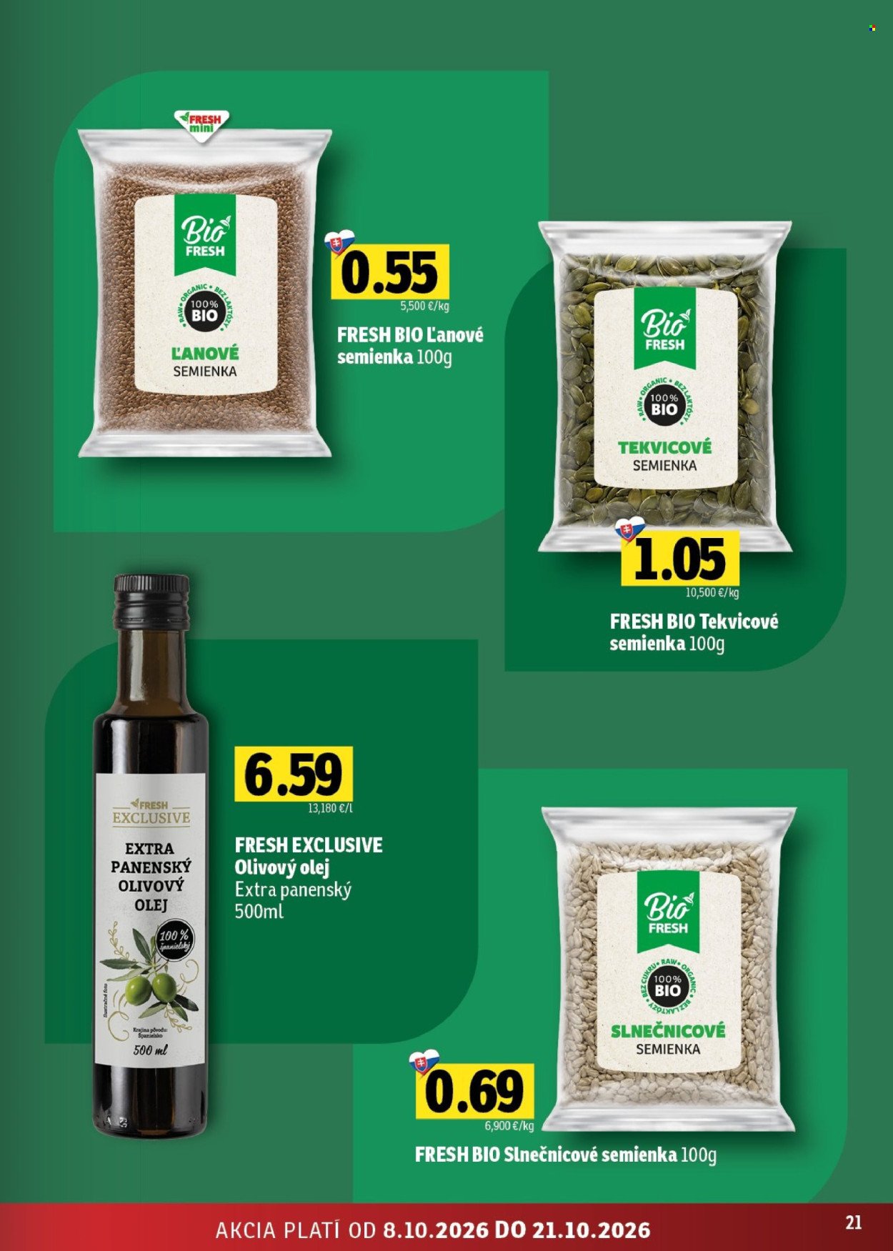 FRESH leták - Stredné a západné Slovensko