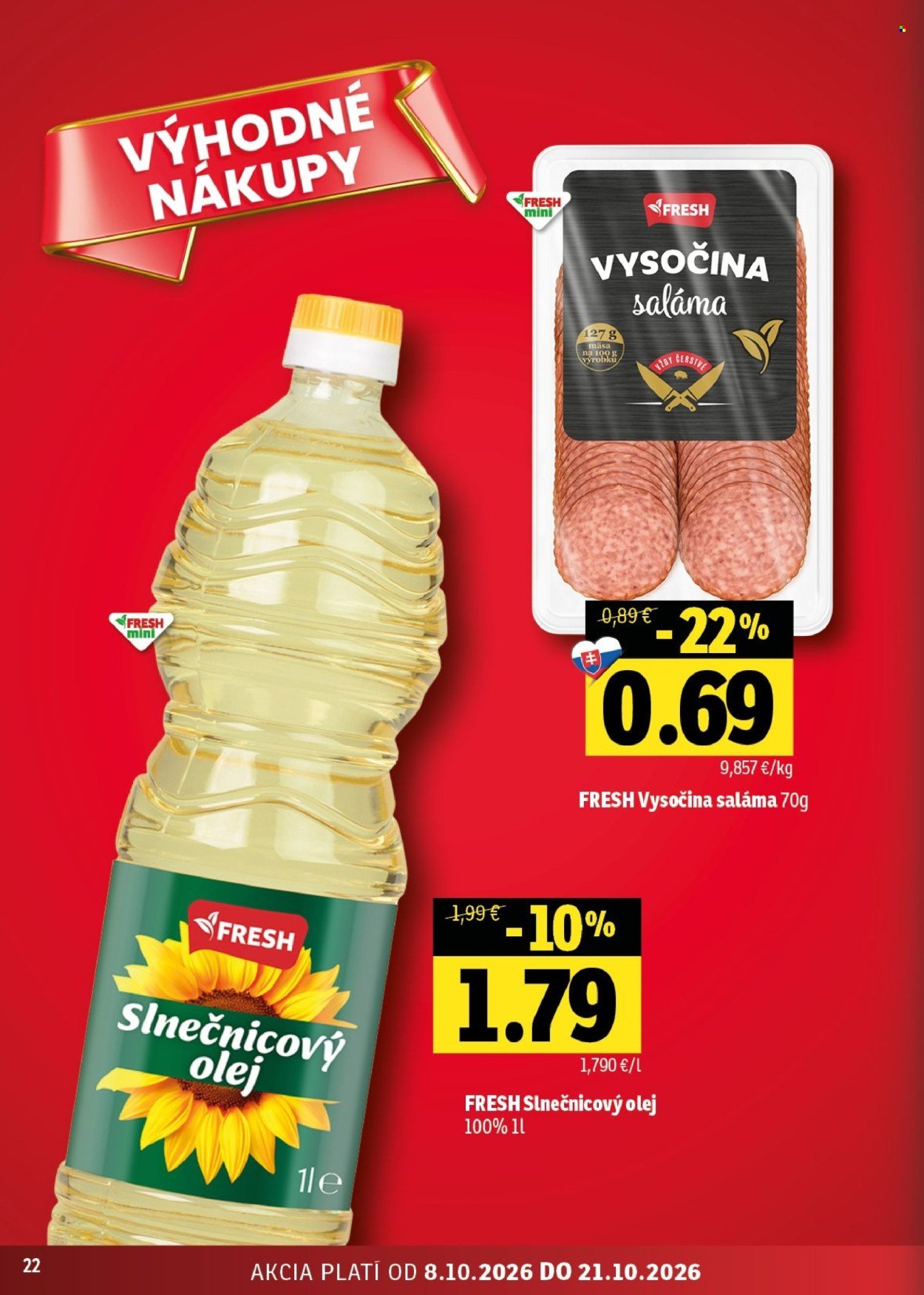FRESH leták - Stredné a západné Slovensko