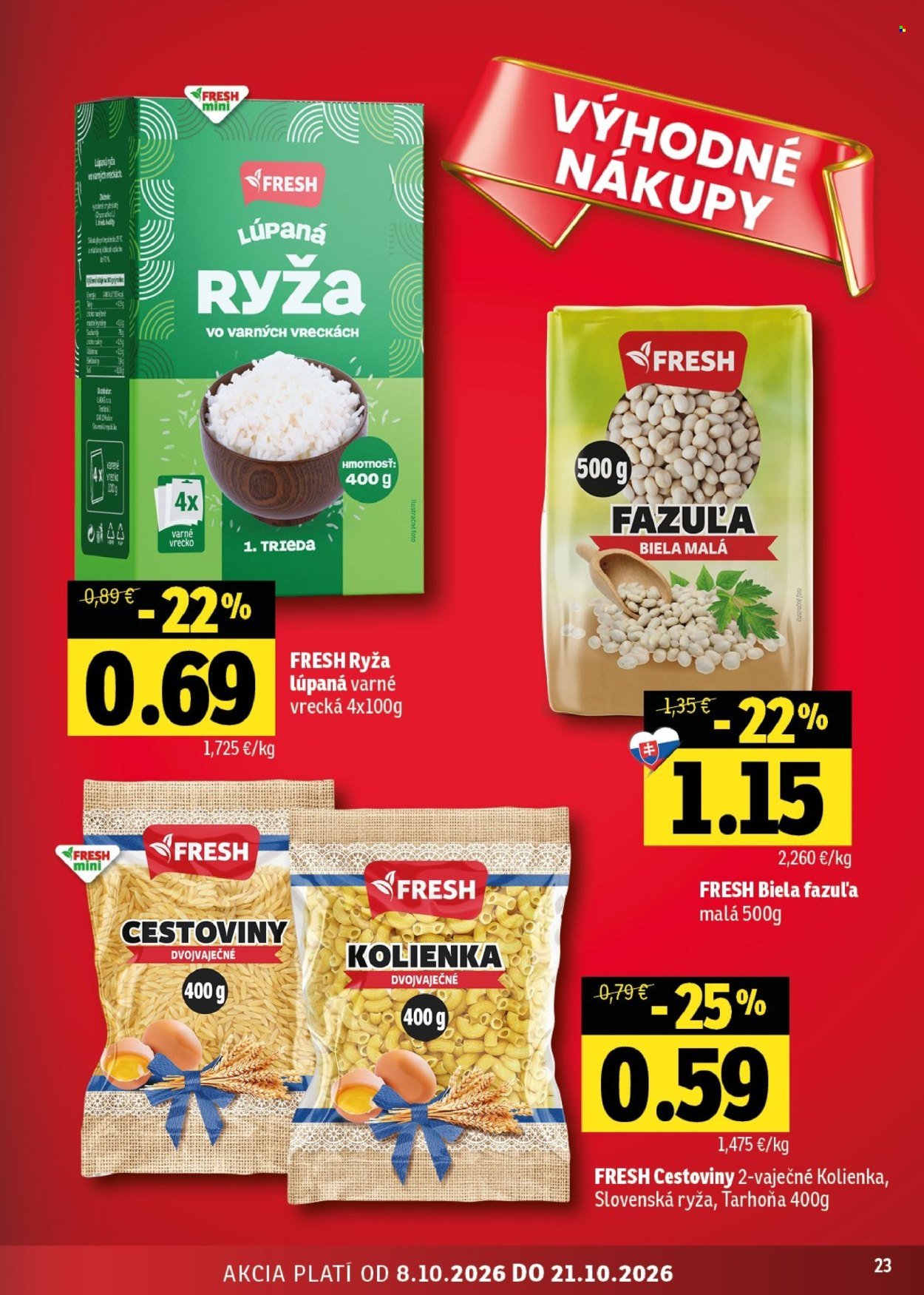 FRESH leták - Stredné a západné Slovensko