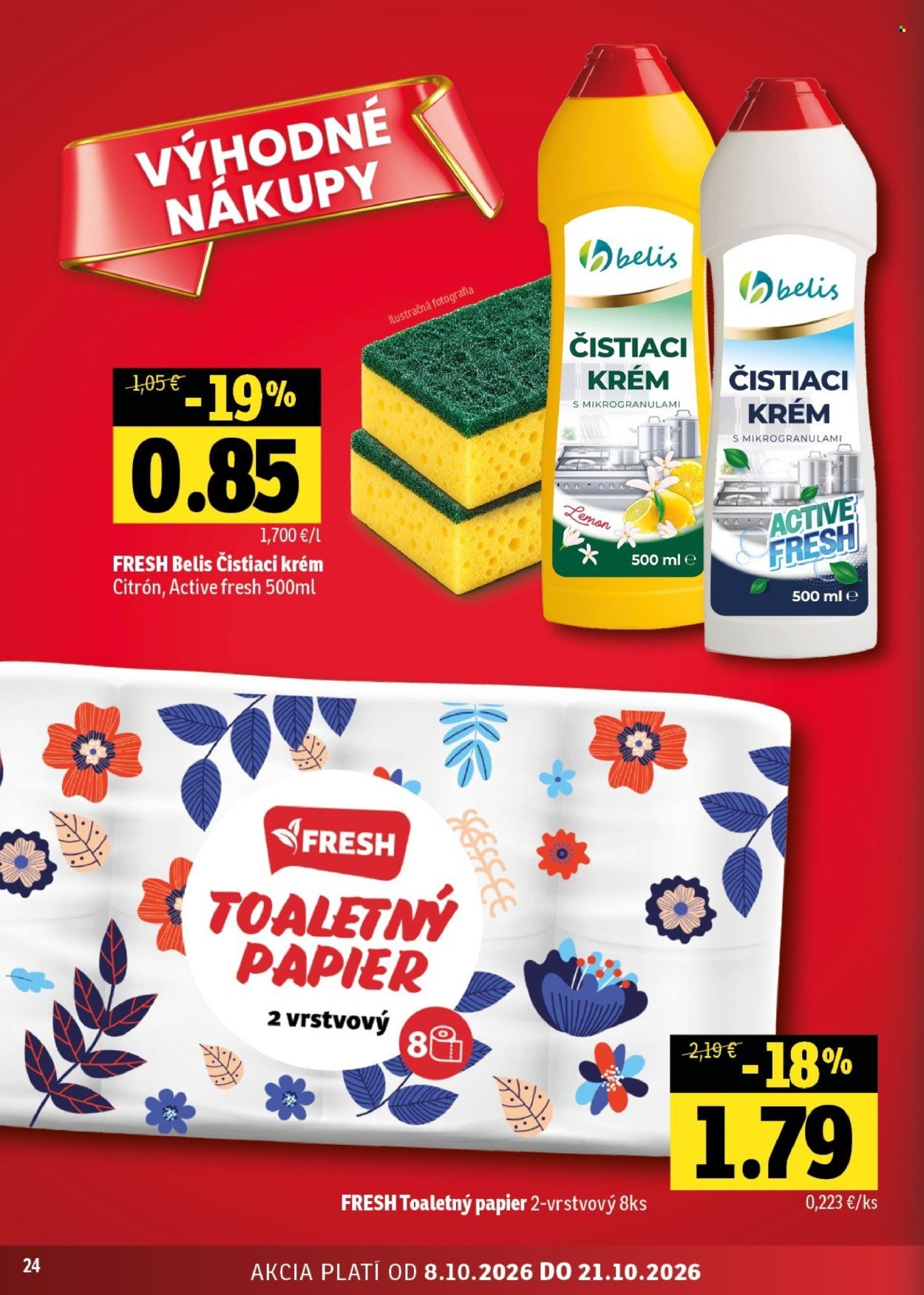 FRESH leták - Stredné a západné Slovensko