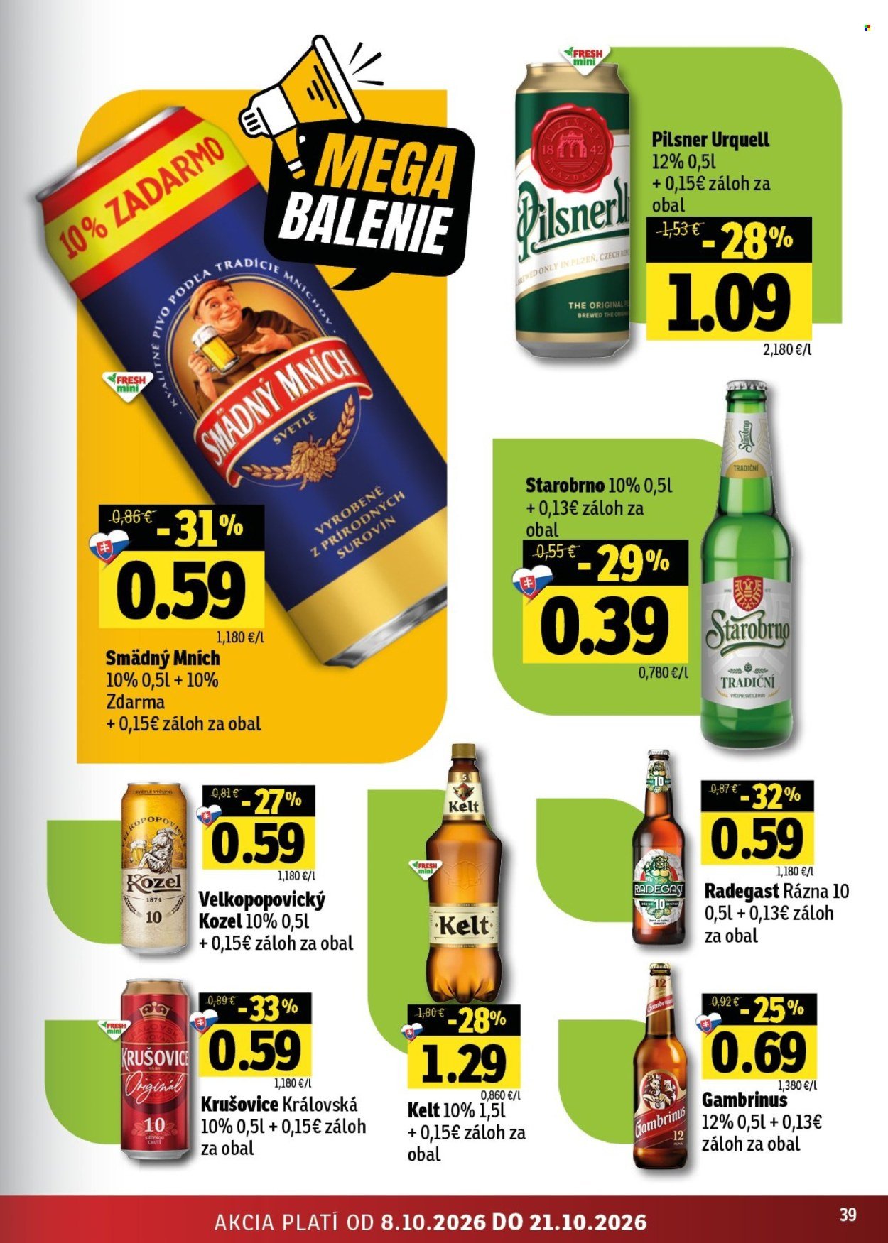 FRESH leták - Stredné a západné Slovensko