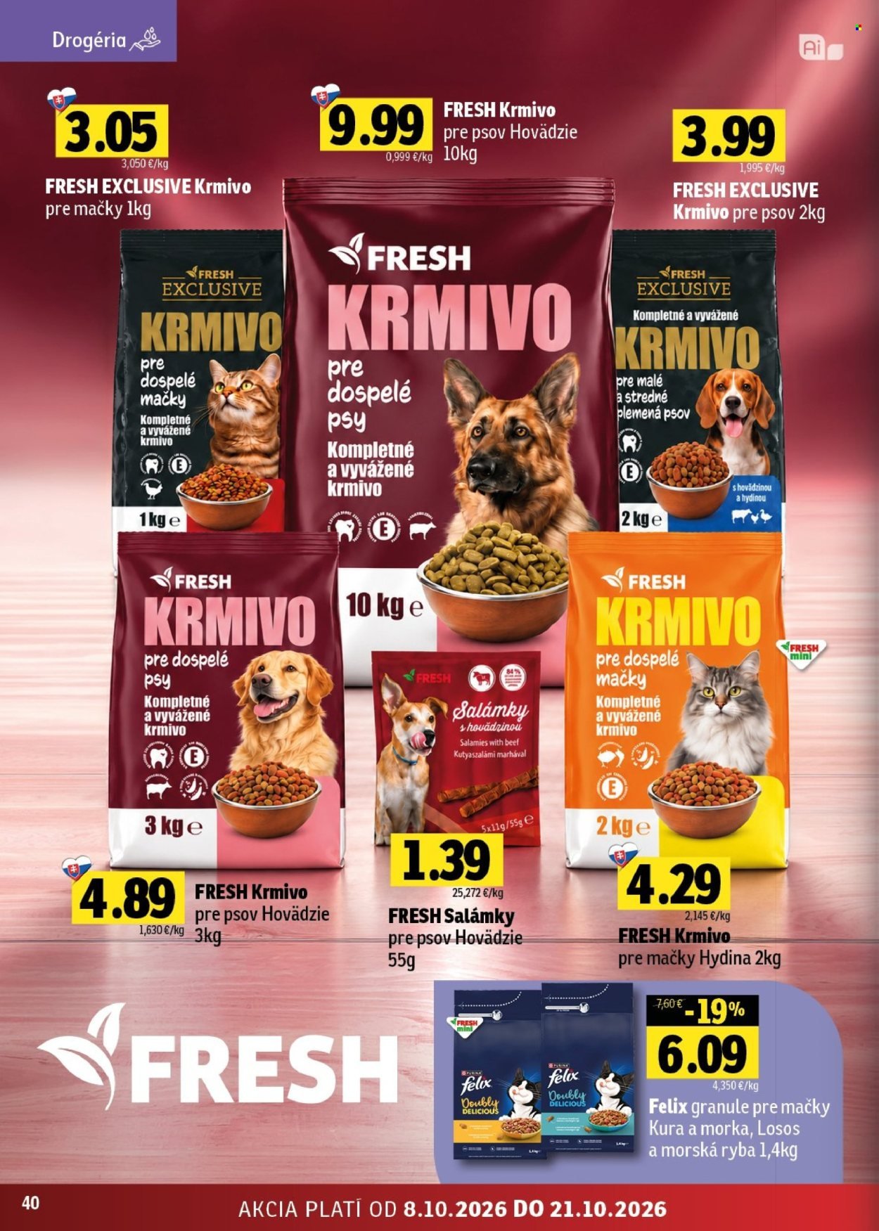 FRESH leták - Stredné a západné Slovensko