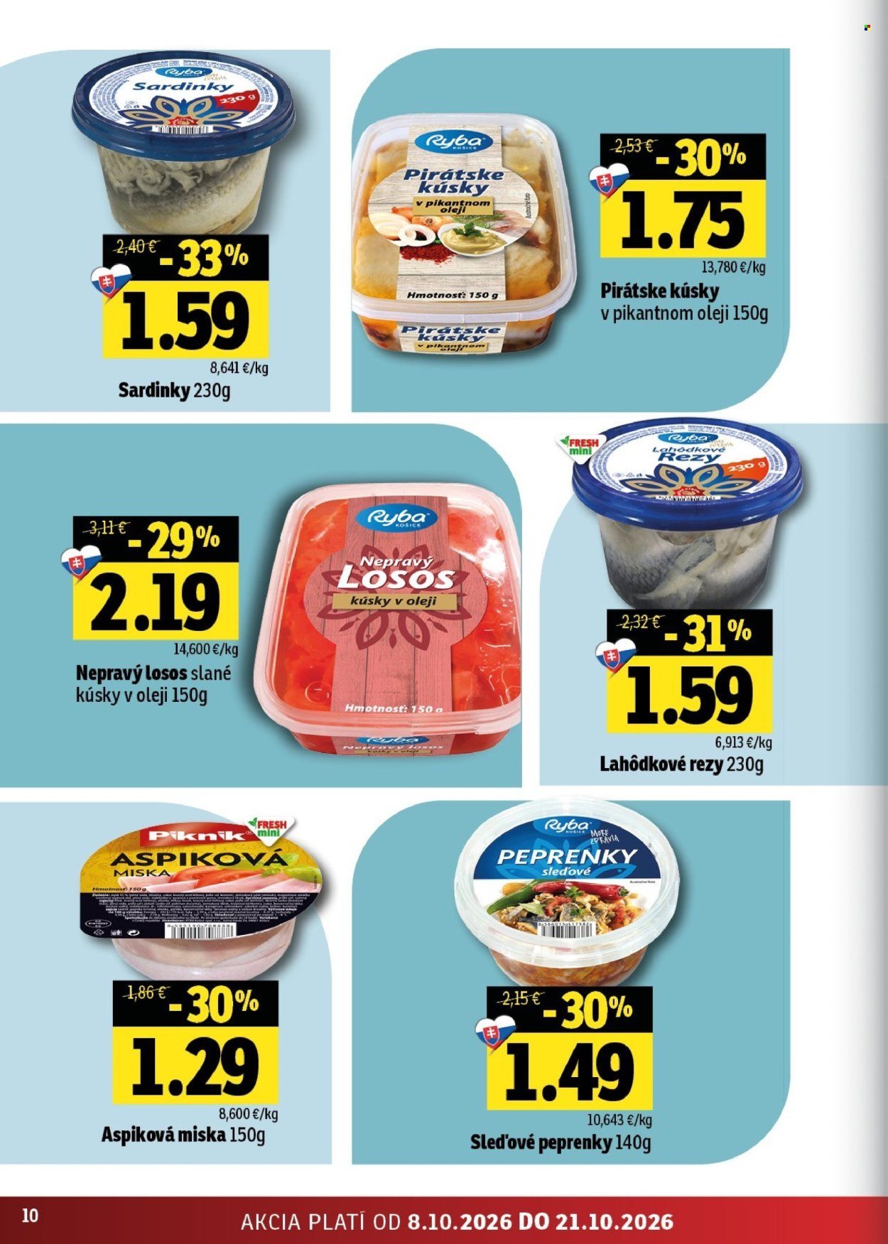 FRESH leták - Stredné a západné Slovensko