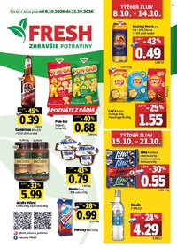 FRESH leták - Stredné a západné Slovensko