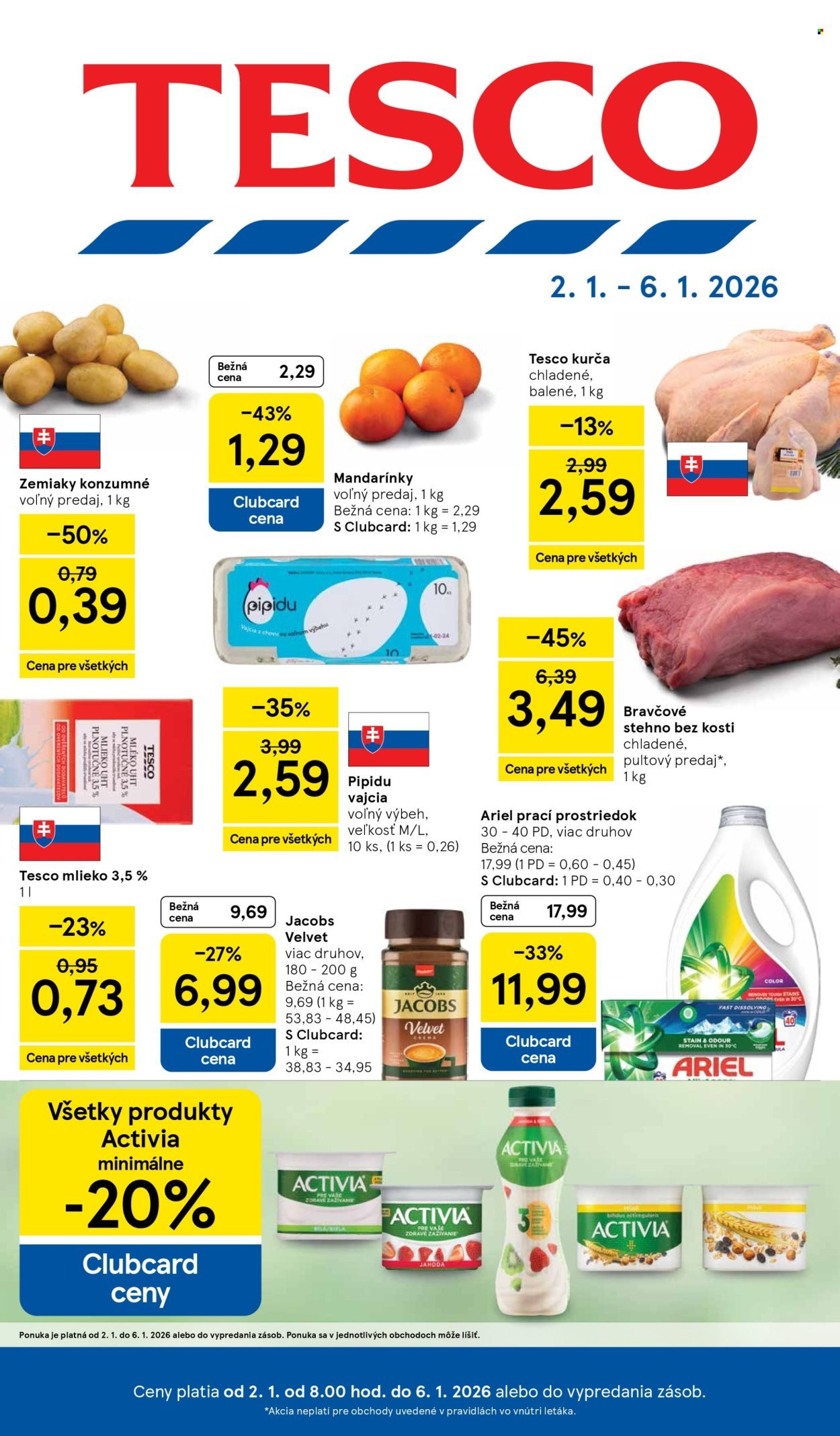 TESCO leták - Od piatka 2.1.2026 (2026-01-02 - 2026-01-06) | 1