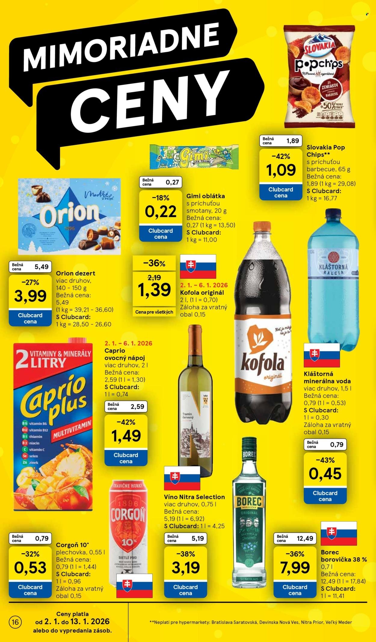 TESCO leták - Od piatka 2.1.2026 (2026-01-02 - 2026-01-06) | 16