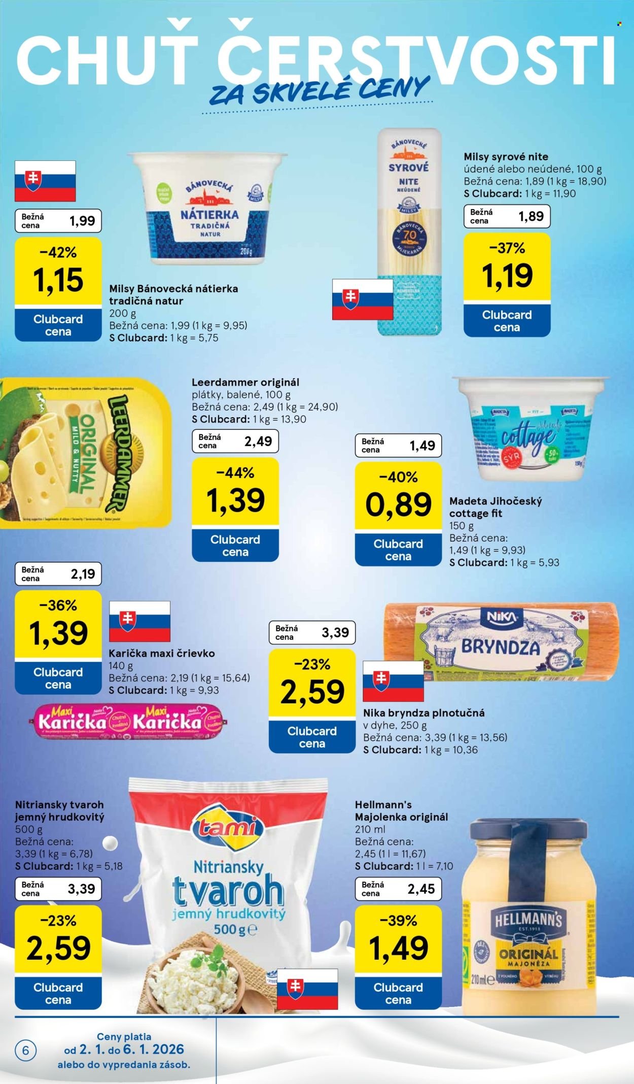 TESCO leták - Od piatka 2.1.2026 (2026-01-02 - 2026-01-06) | 6