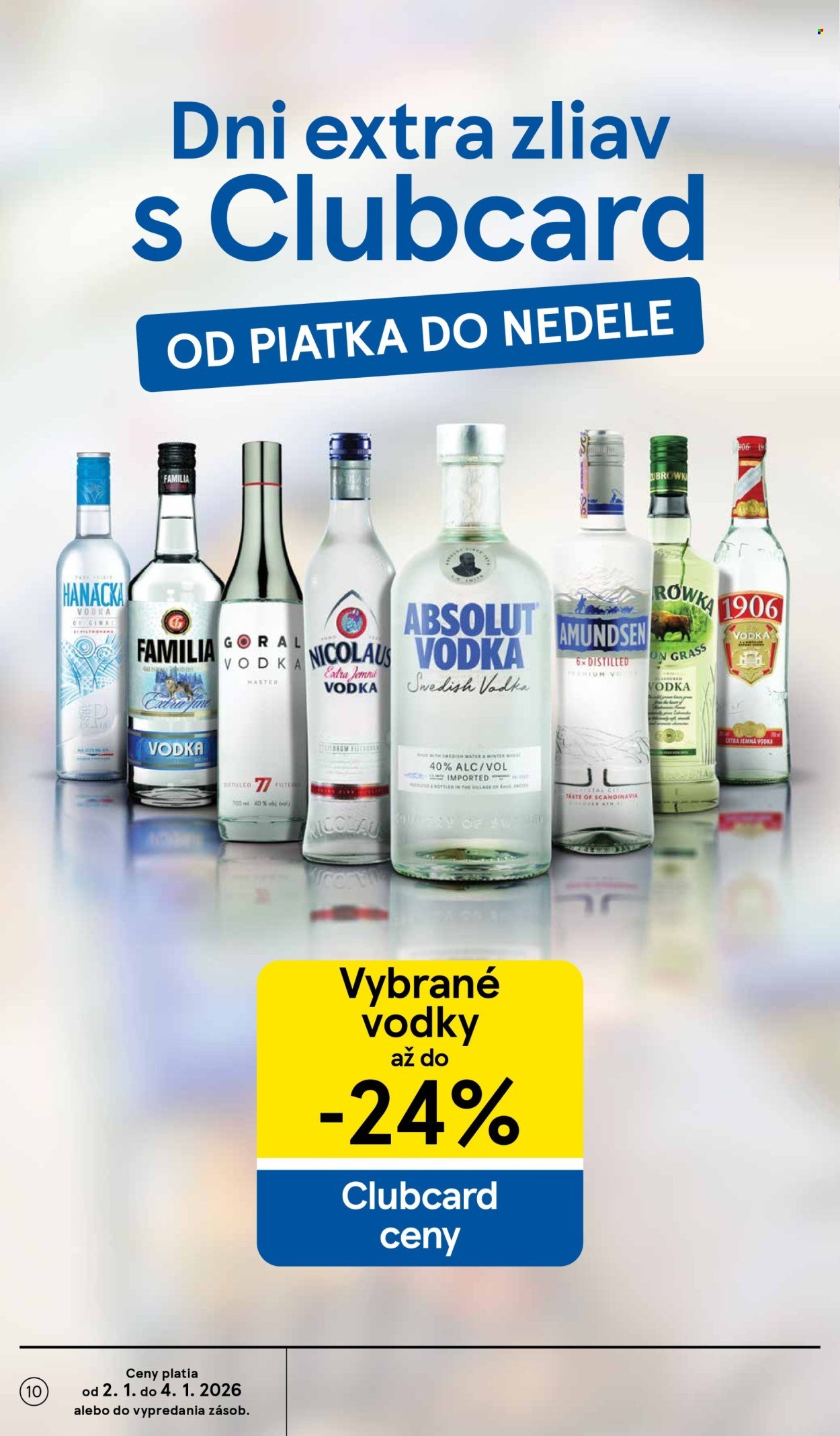 TESCO leták - Od piatka 2.1.2026 (2026-01-02 - 2026-01-06) | 10