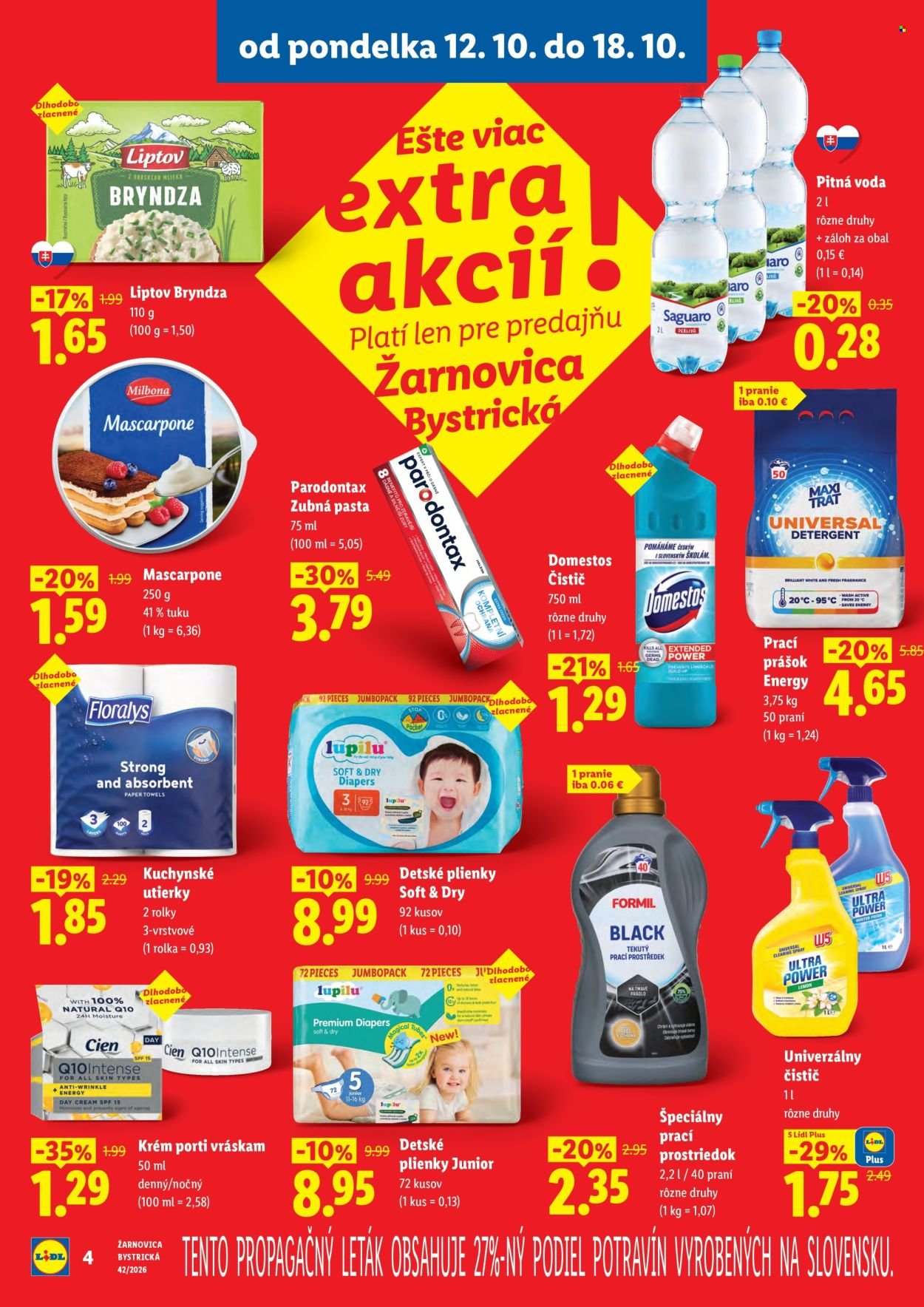 LIDL leták - Nová predajňa Žarnovica