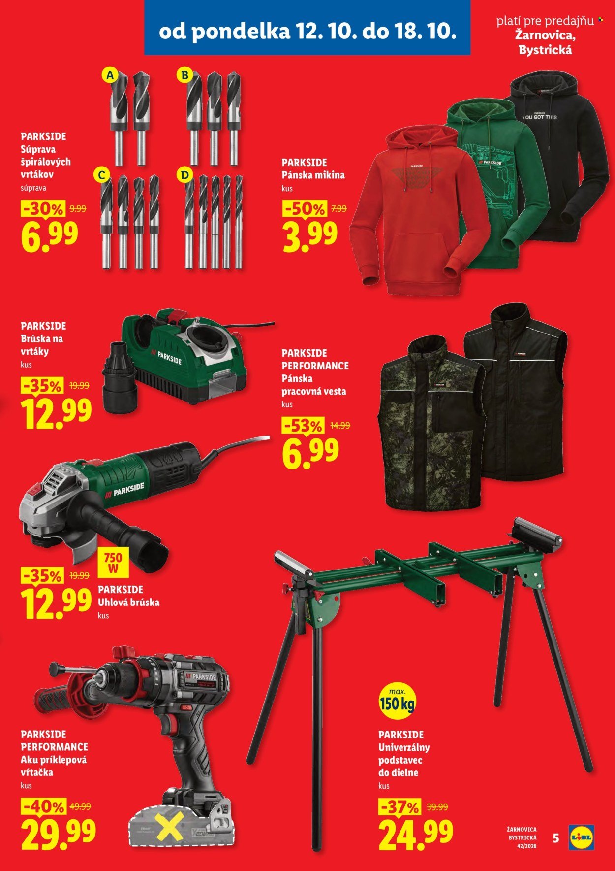 LIDL leták - Nová predajňa Žarnovica