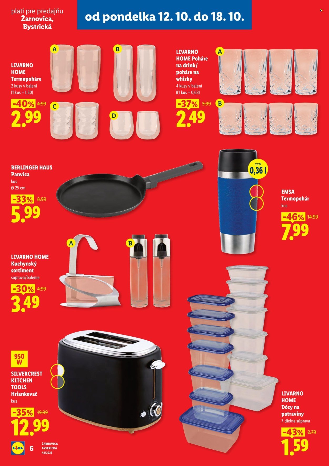 LIDL leták - Nová predajňa Žarnovica