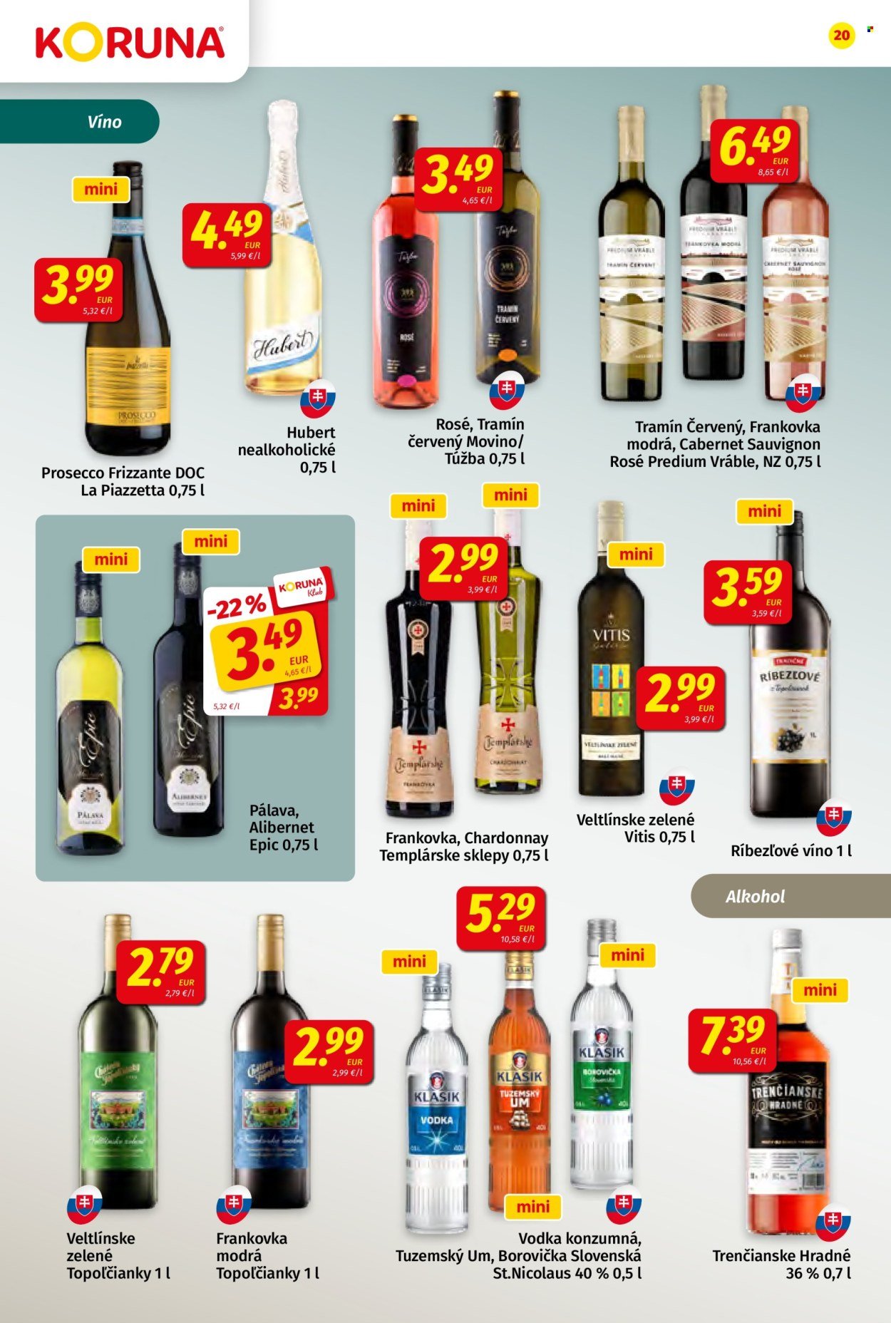 POTRAVINY KORUNA leták - Od piatka 17.7.2026