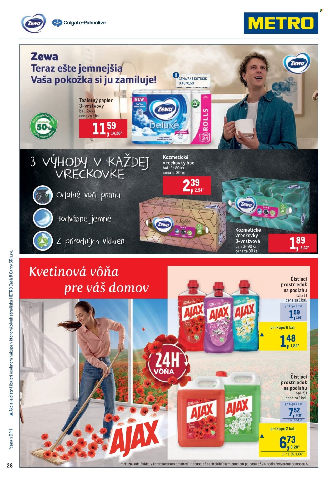 METRO leták - Obchodní partneri
