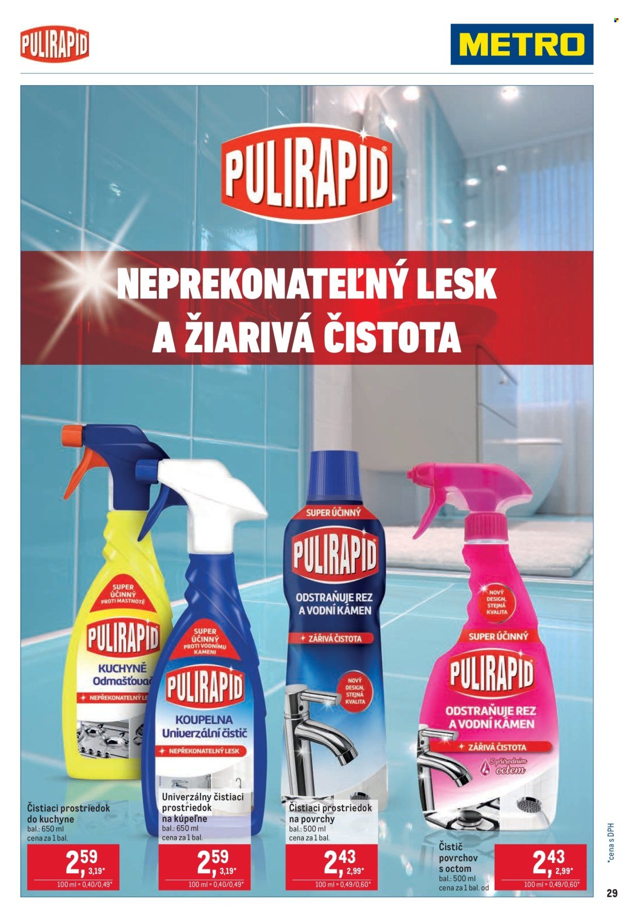 METRO leták - Obchodní partneri