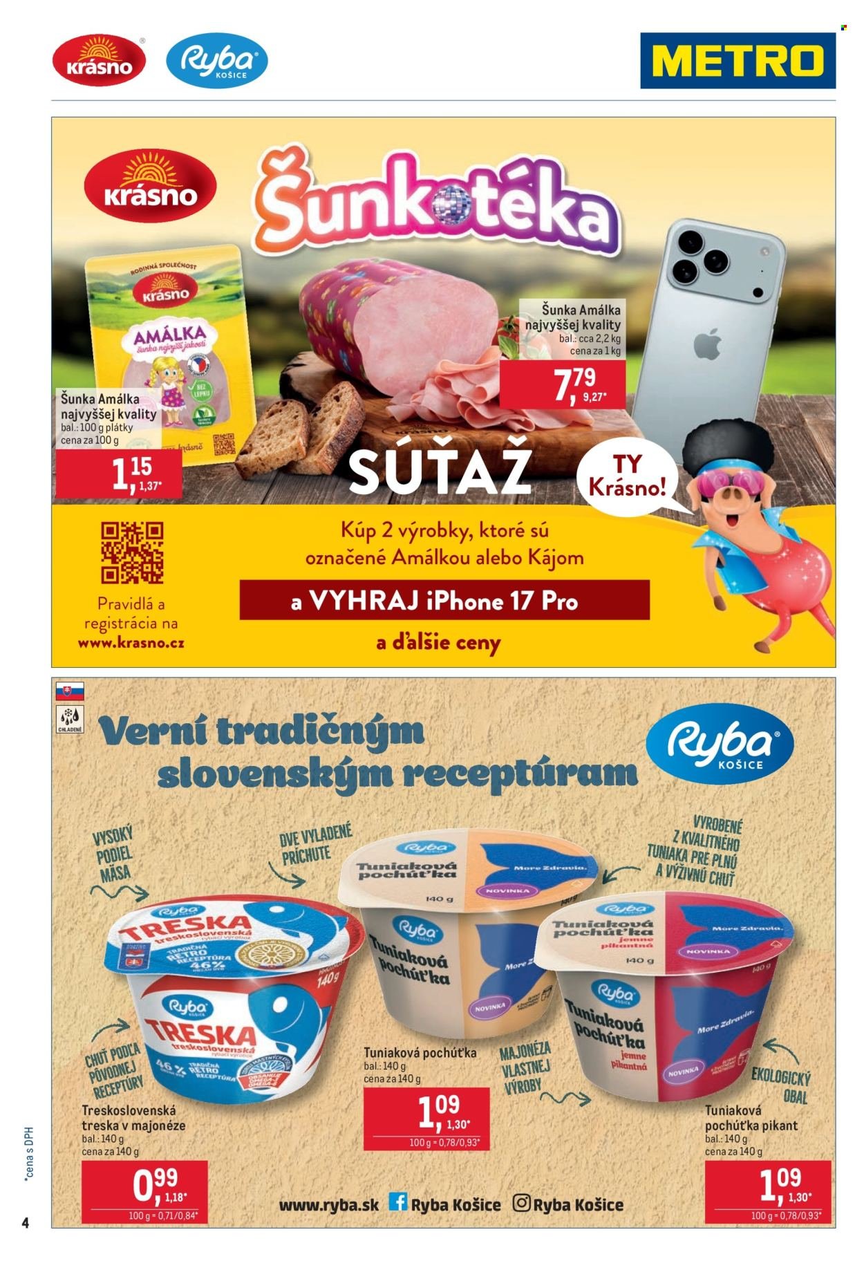 METRO leták - Obchodní partneri