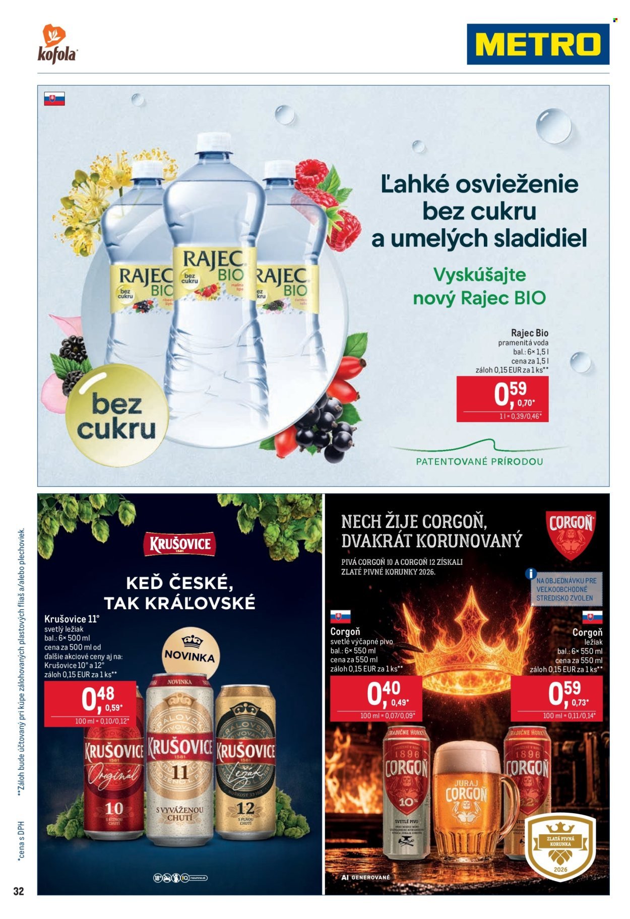 METRO leták - Obchodní partneri