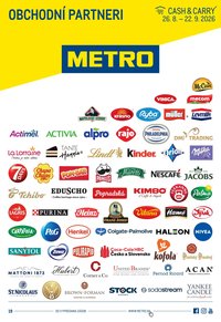 METRO leták - Obchodní partneri
