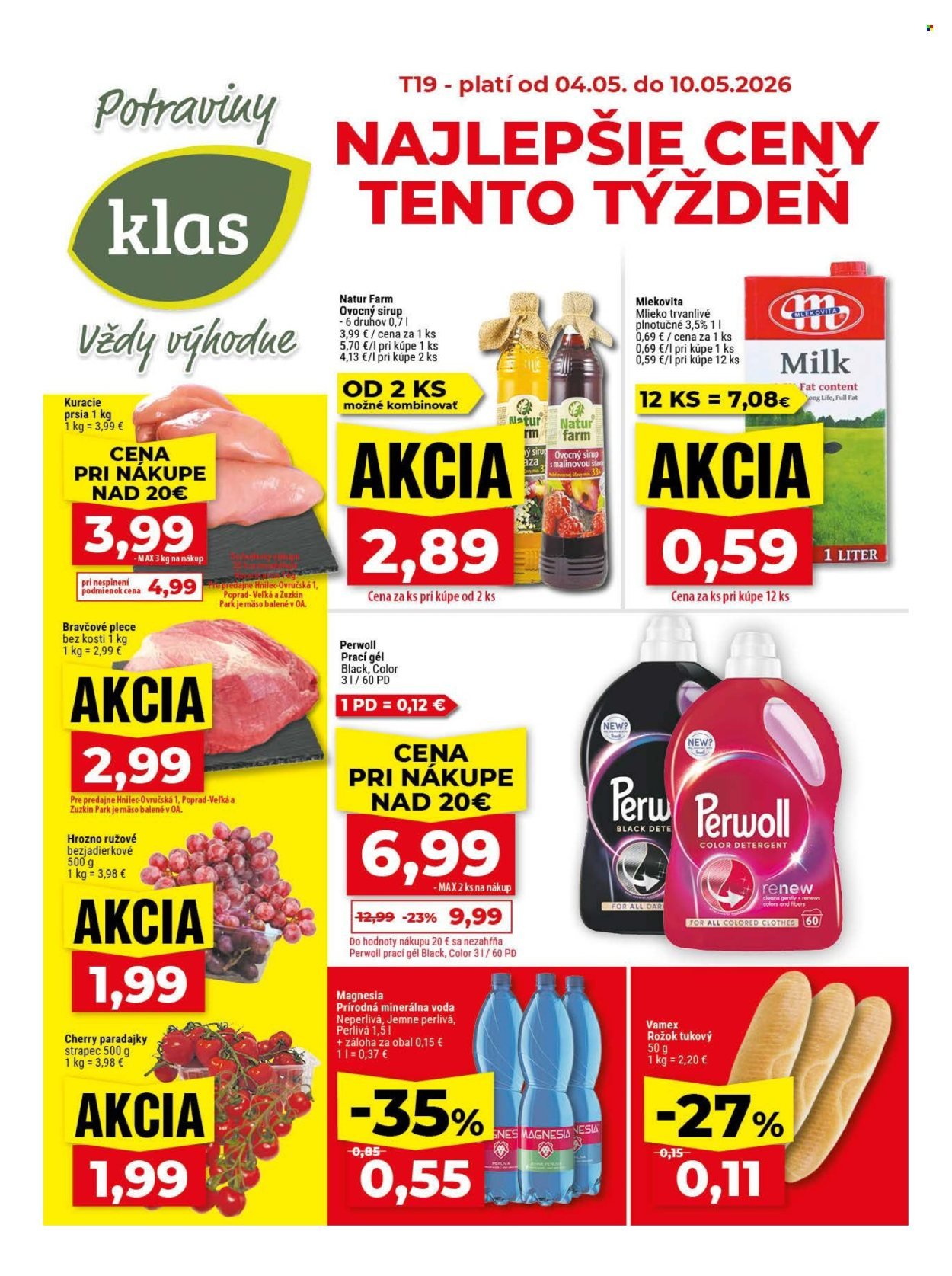 KLAS leták - Od pondelka 4.5.2026 (2026-05-04 - 2026-05-10) | 1