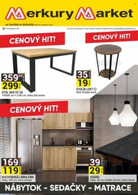 MERKURY MARKET leták - CENOVÝ HIT!