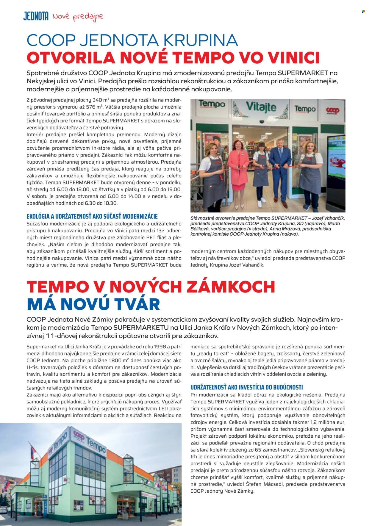 COOP JEDNOTA leták - Od pondelka 1.6.2026