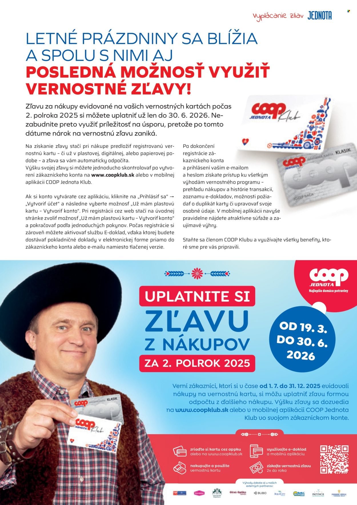 COOP JEDNOTA leták - Od pondelka 1.6.2026