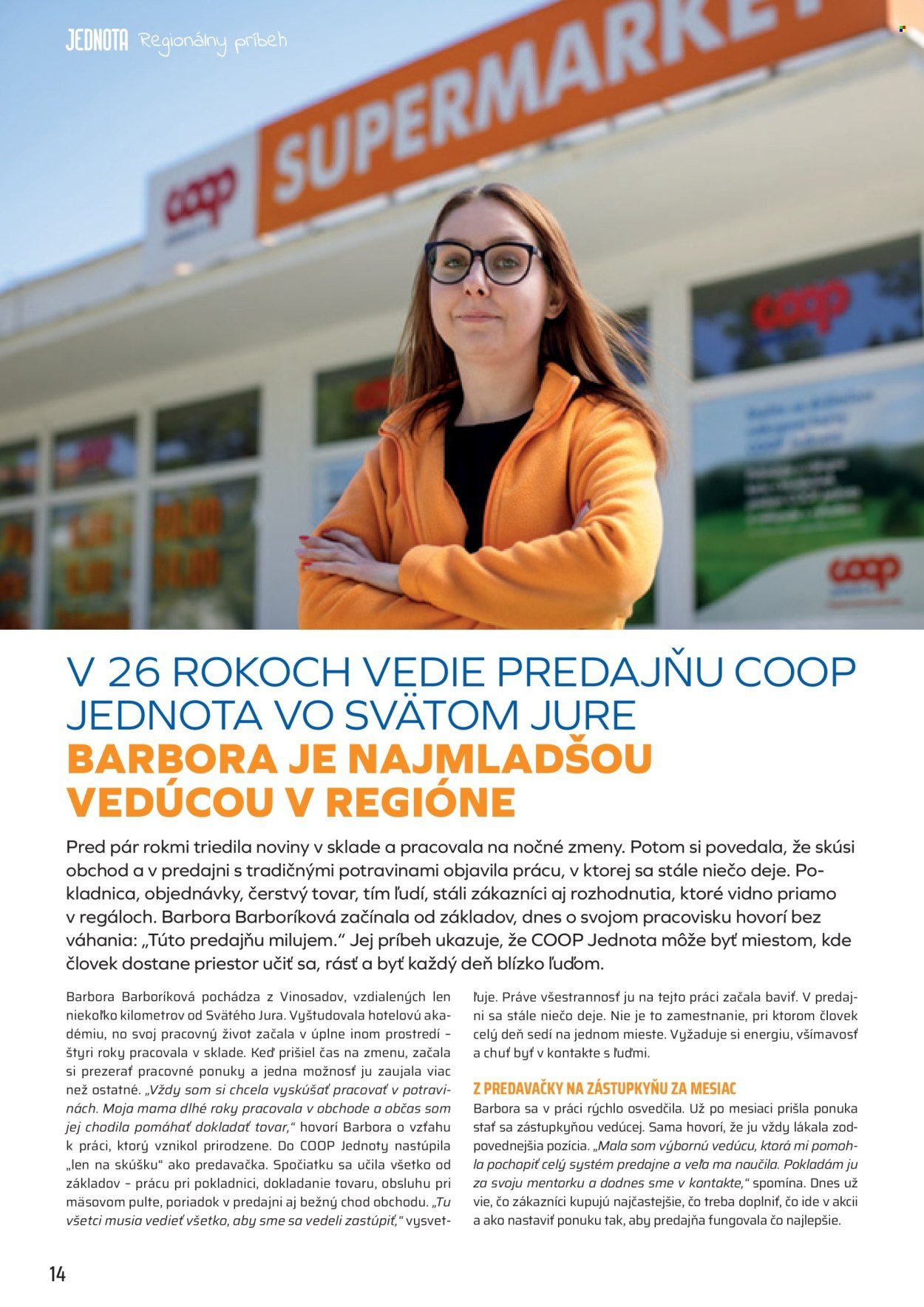 COOP JEDNOTA leták - Od pondelka 1.6.2026