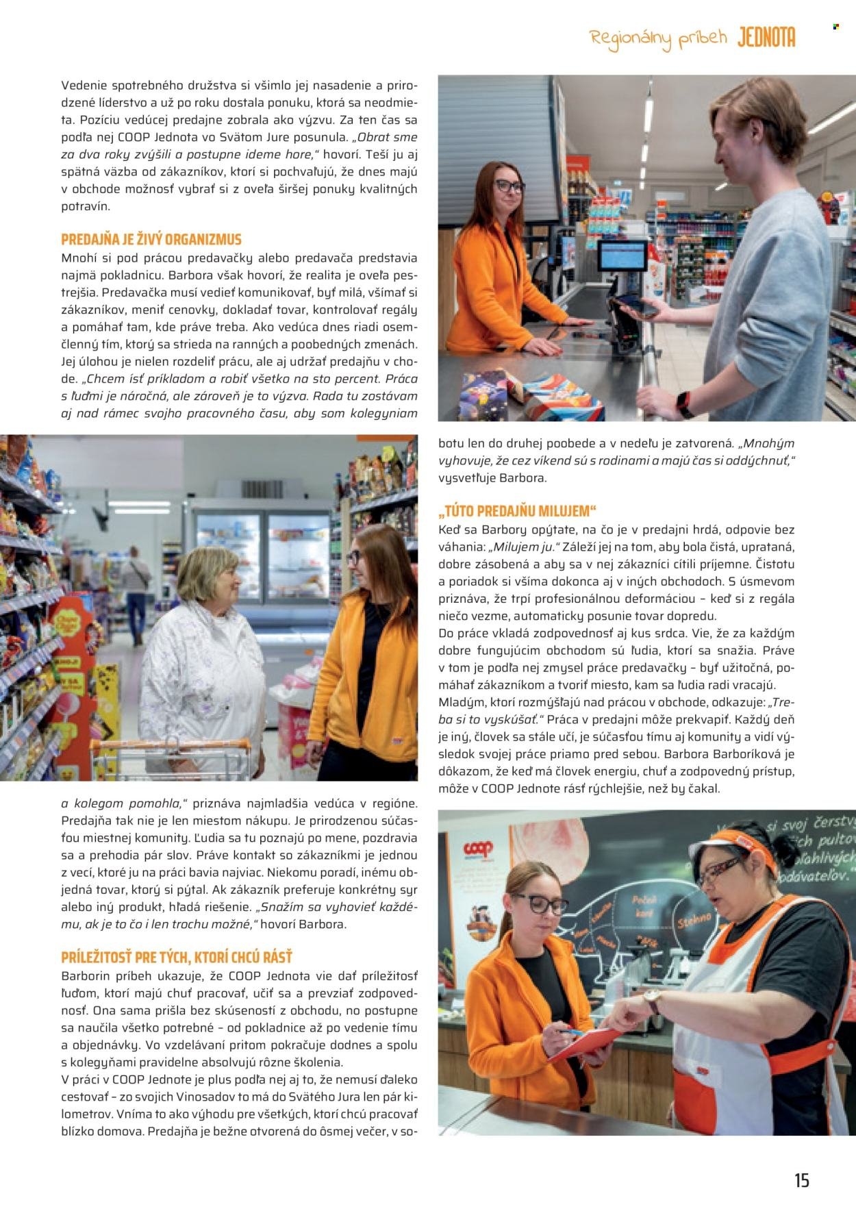 COOP JEDNOTA leták - Od pondelka 1.6.2026