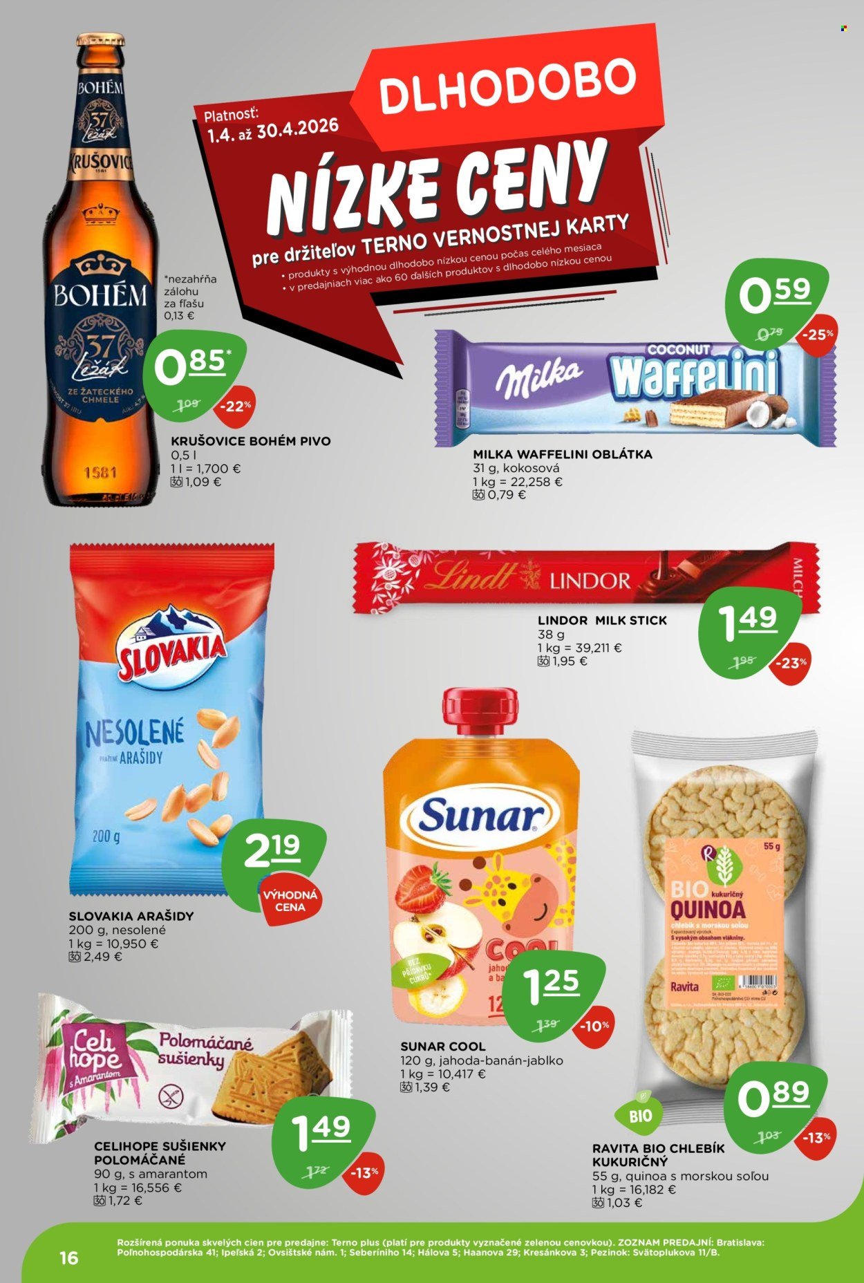 TERNO leták - Od štvrtka 23.4.2026 (2026-04-23 - 2026-04-29) | 16