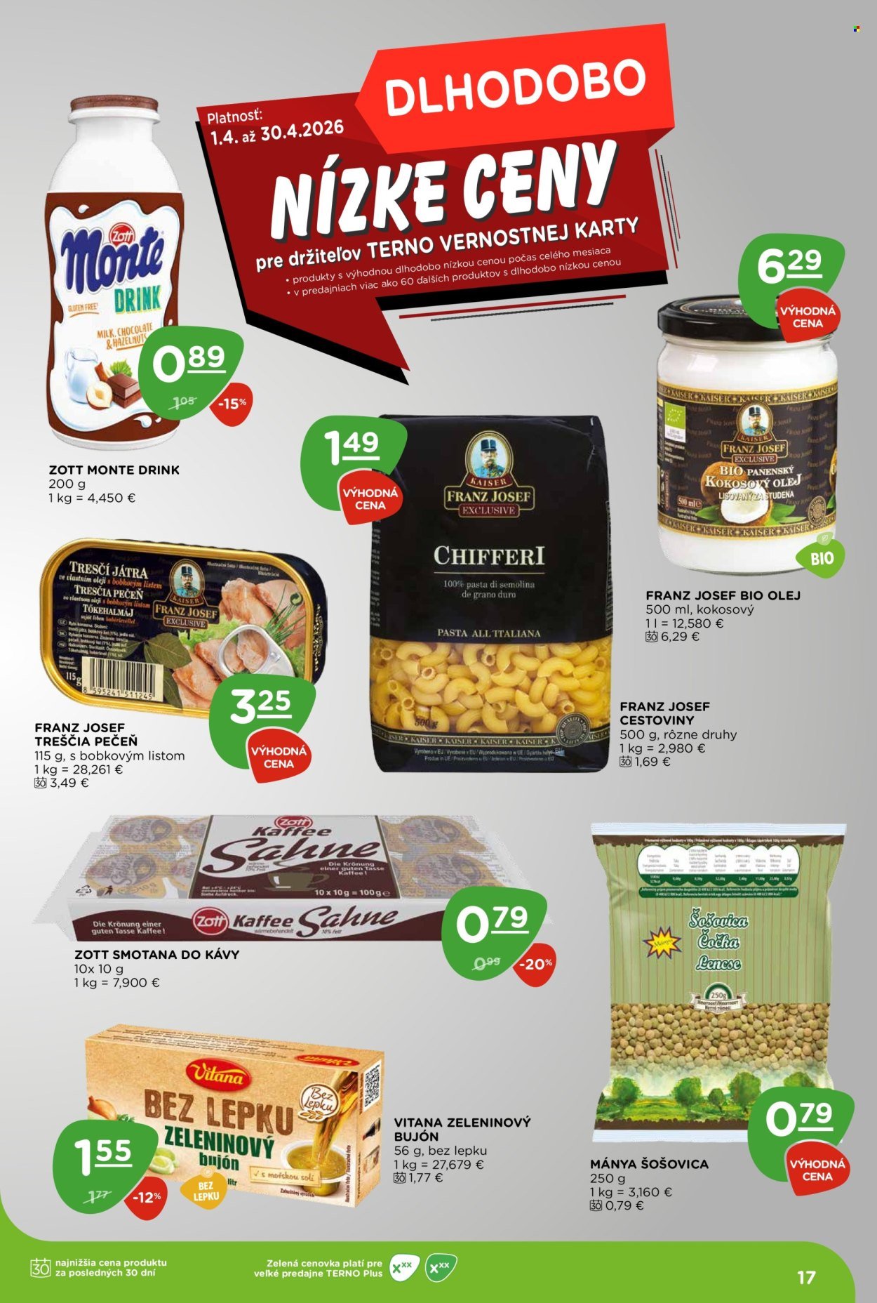 TERNO leták - Od štvrtka 23.4.2026 (2026-04-23 - 2026-04-29) | 17