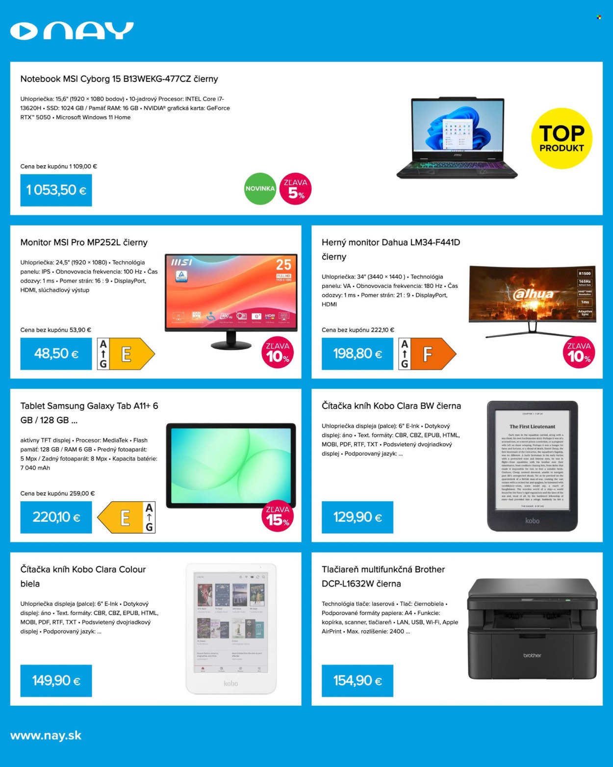 NAY ELEKTRODOM leták - Od stredy 3.12.2025 (2025-12-03 - 2025-12-24) | 2