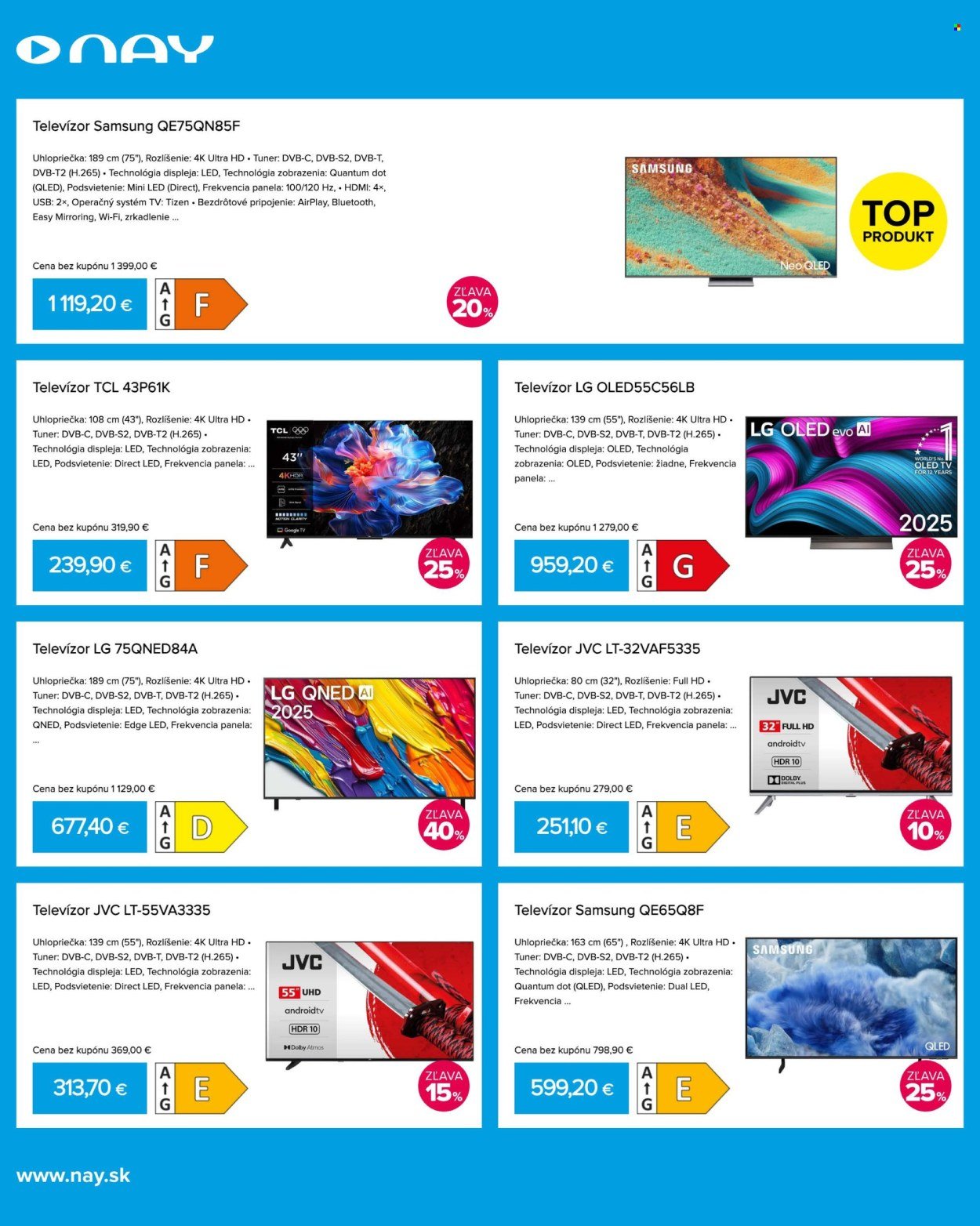 NAY ELEKTRODOM leták - Od stredy 3.12.2025 (2025-12-03 - 2025-12-24) | 6