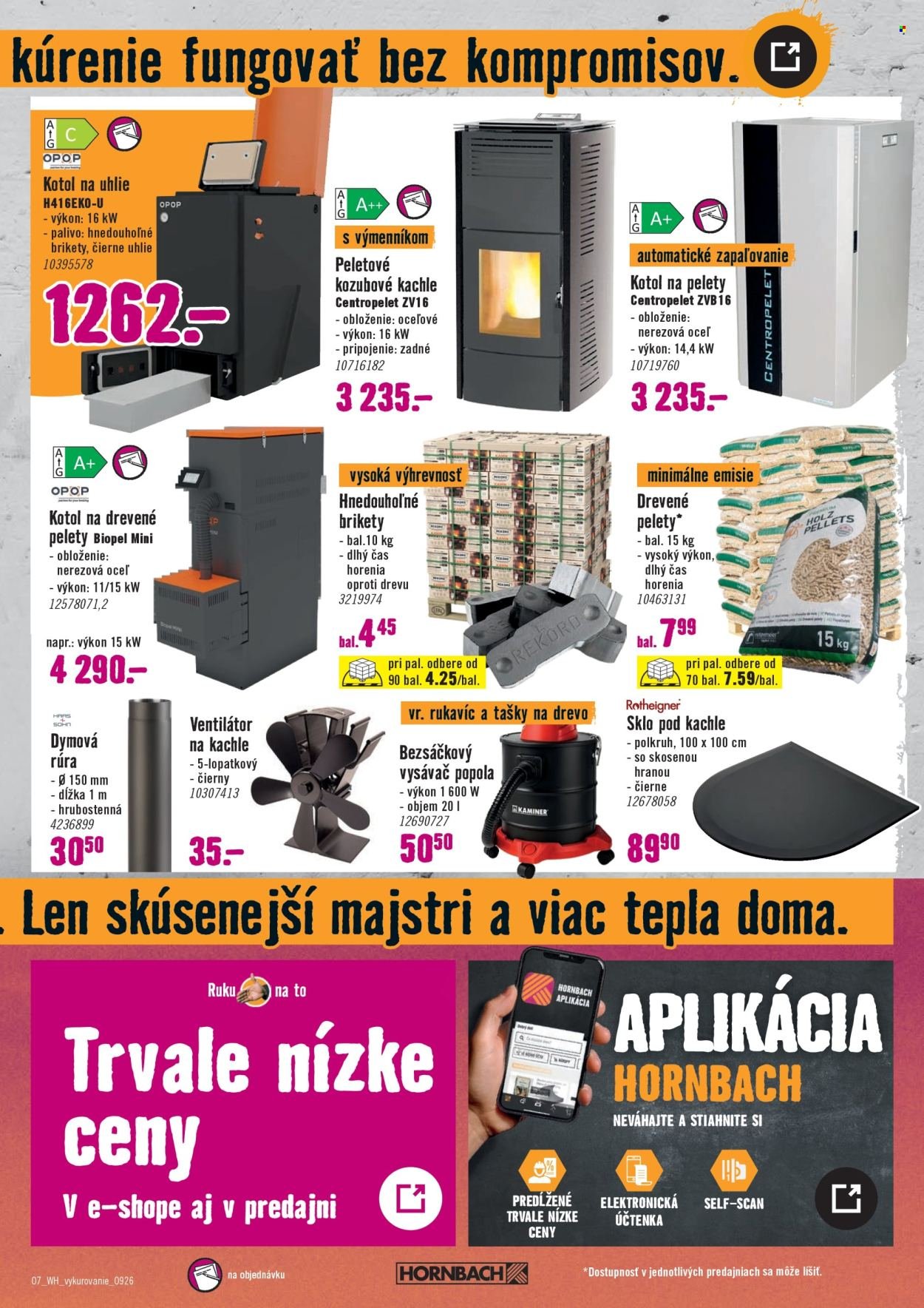 HORNBACH leták - Váš ďalší projekt - Kúrenie