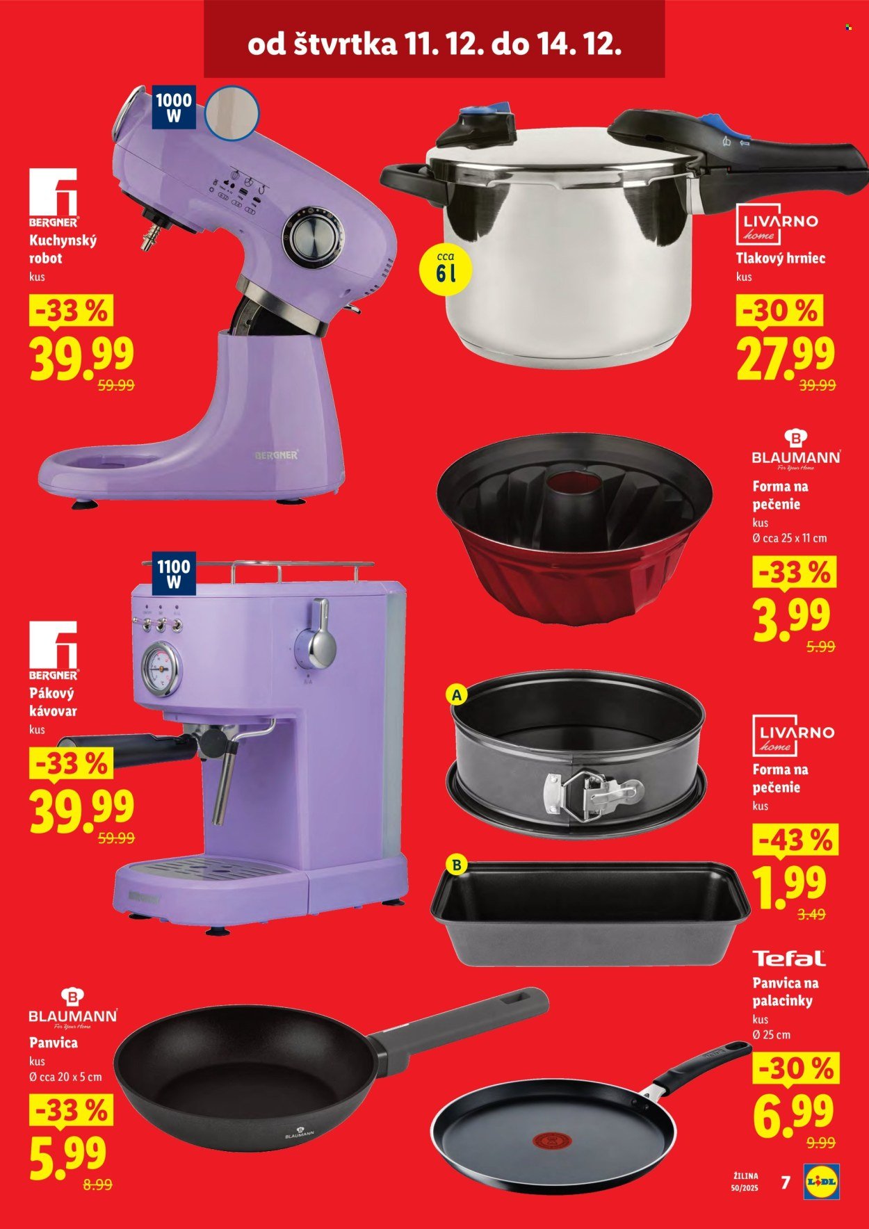 LIDL leták - Nová predajňa v Žiline (2025-12-11 - 2025-12-14) | 7