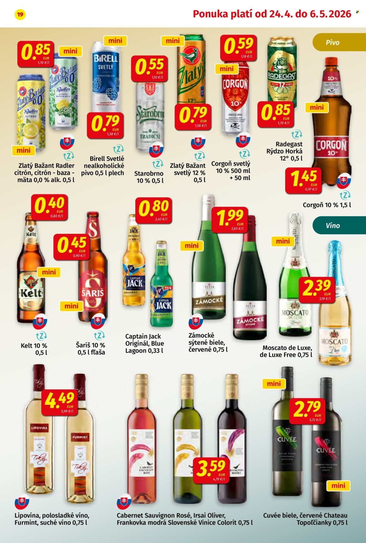 POTRAVINY KORUNA leták - Od piatka 24.4.2026 (2026-04-24 - 2026-05-06) | 19