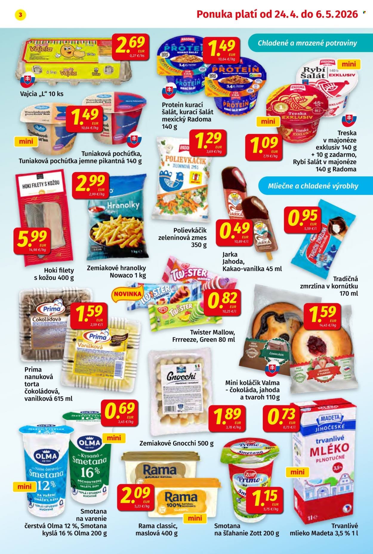 POTRAVINY KORUNA leták - Od piatka 24.4.2026 (2026-04-24 - 2026-05-06) | 3