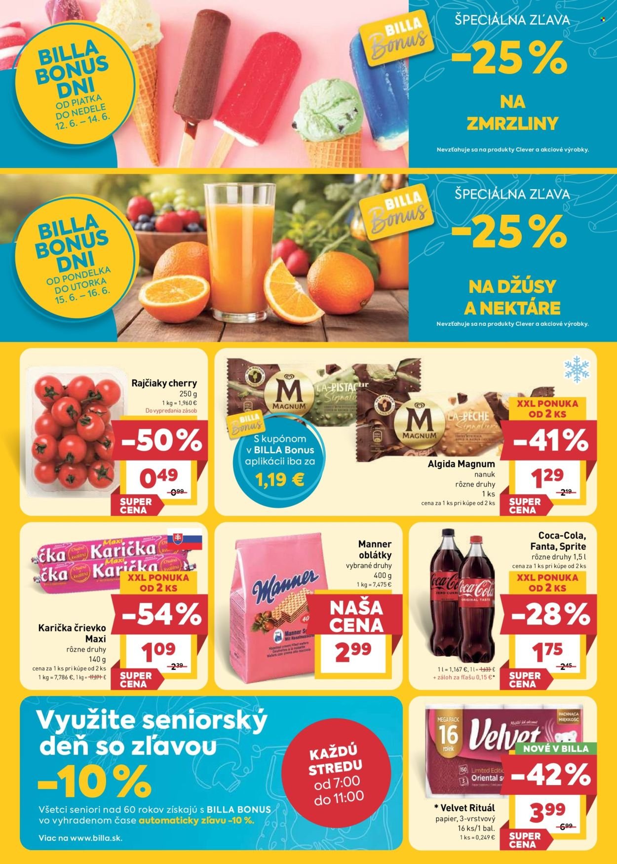 BILLA leták - Od stredy 10.6.2026