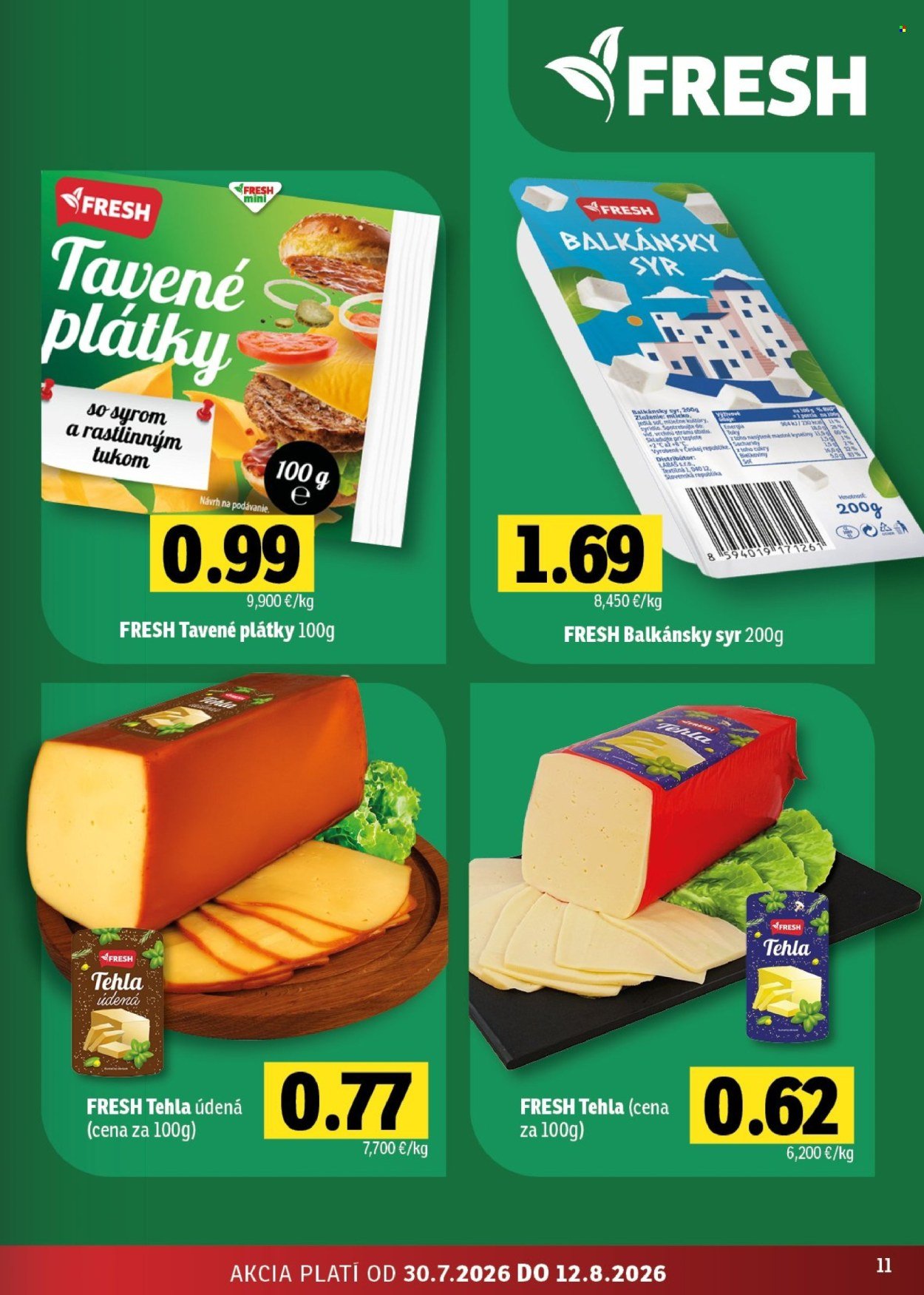 FRESH leták - Stredné a západné Slovensko
