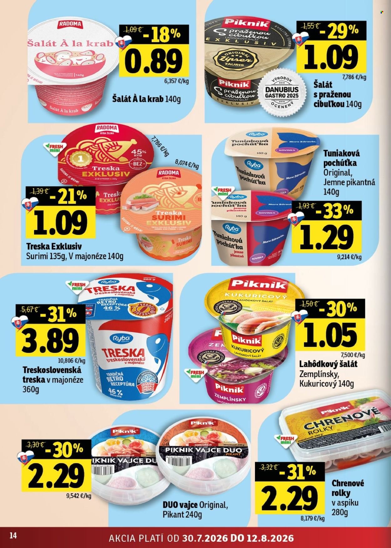 FRESH leták - Stredné a západné Slovensko