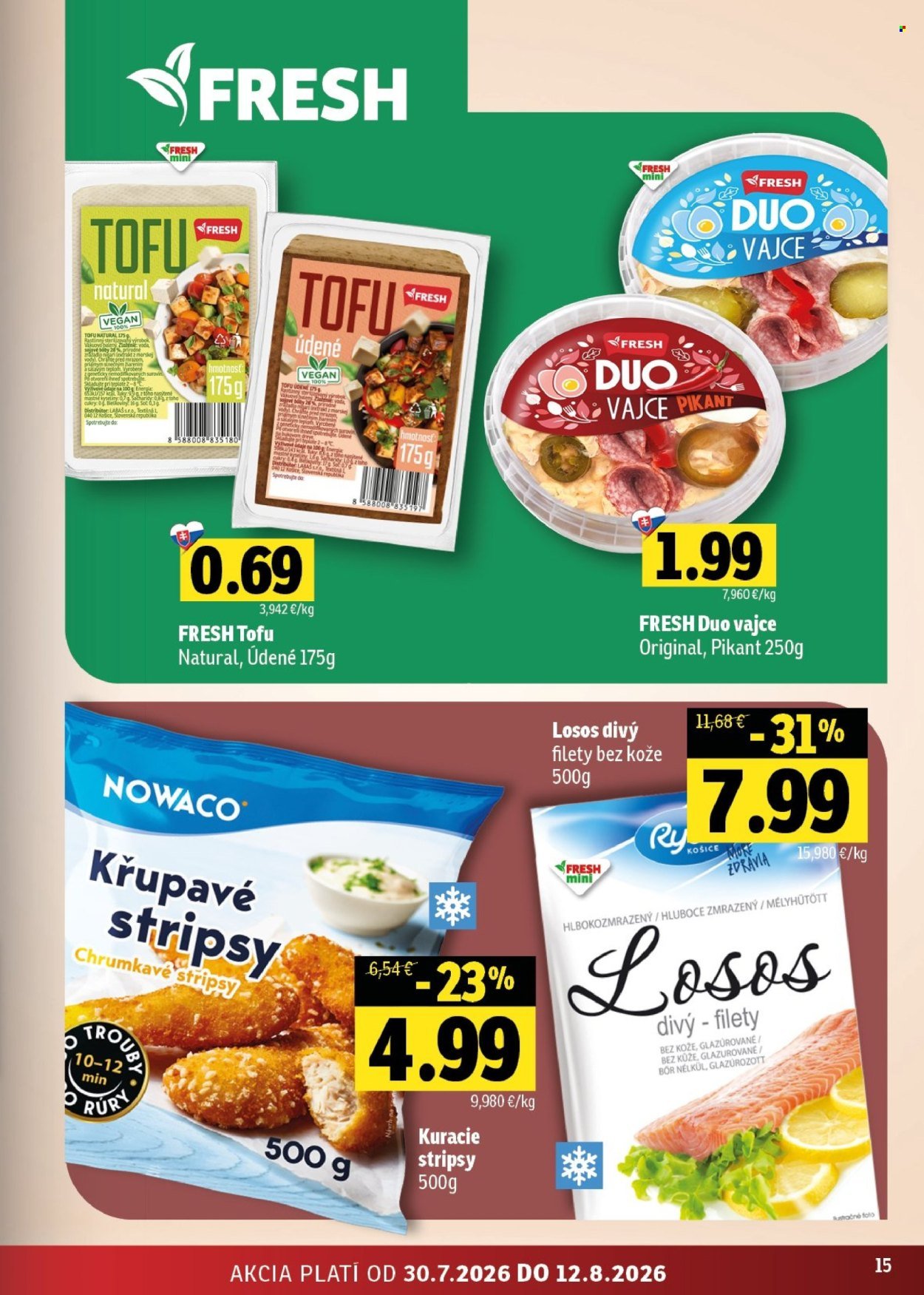FRESH leták - Stredné a západné Slovensko
