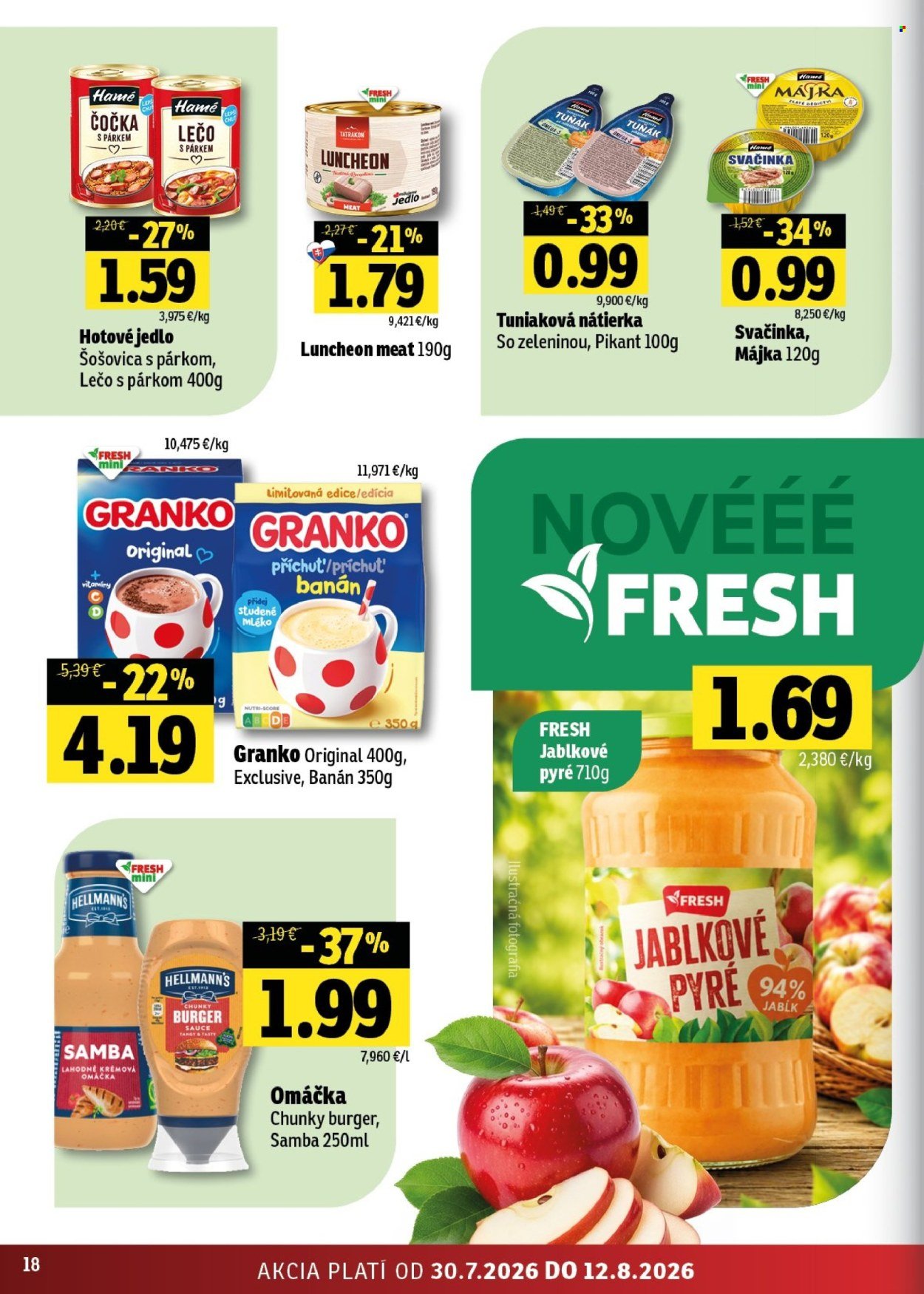 FRESH leták - Stredné a západné Slovensko