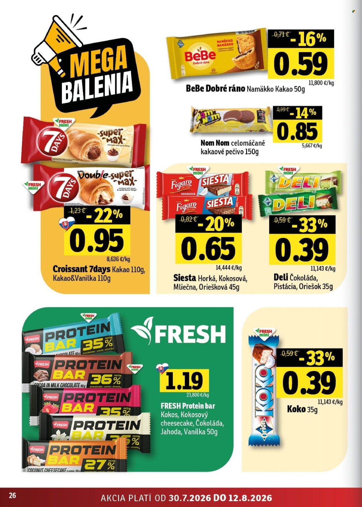 FRESH leták - Stredné a západné Slovensko