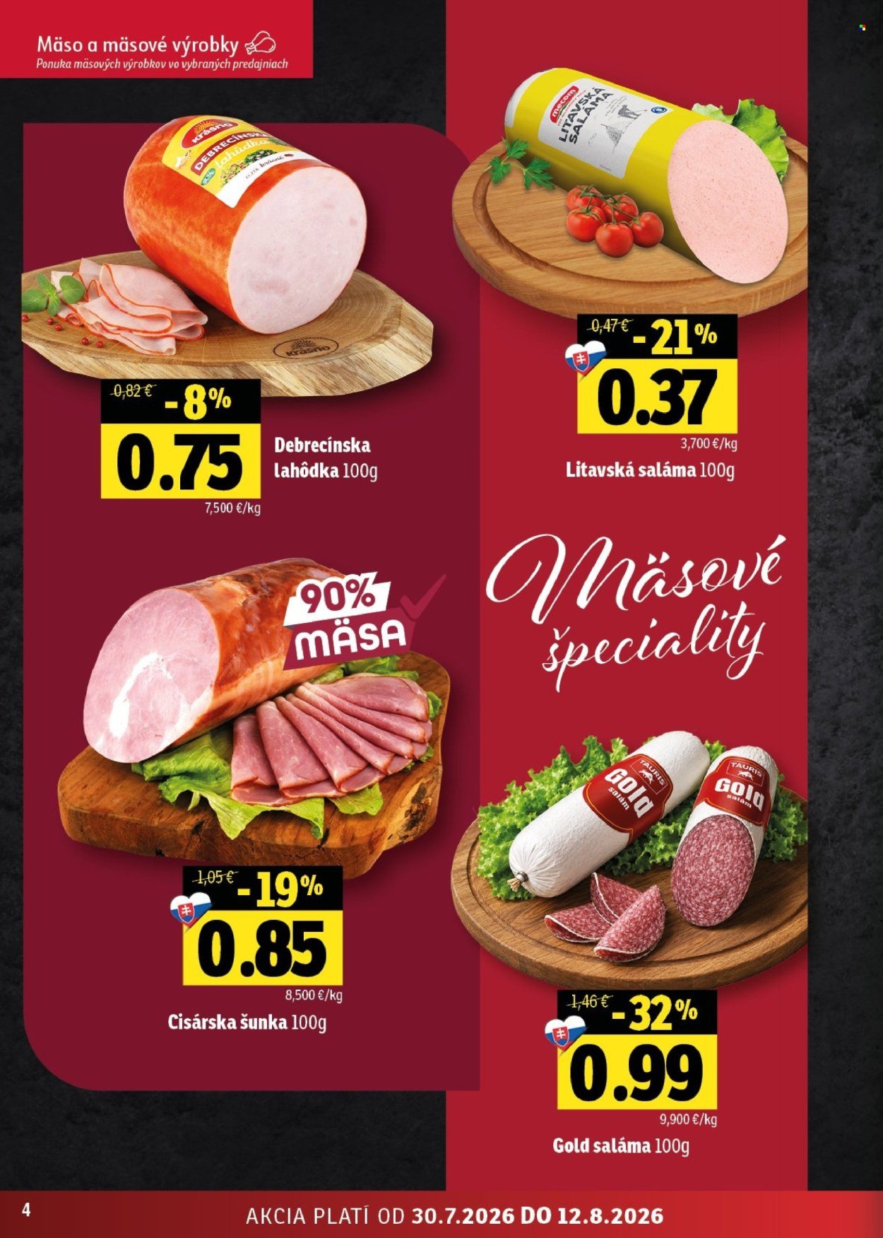 FRESH leták - Stredné a západné Slovensko
