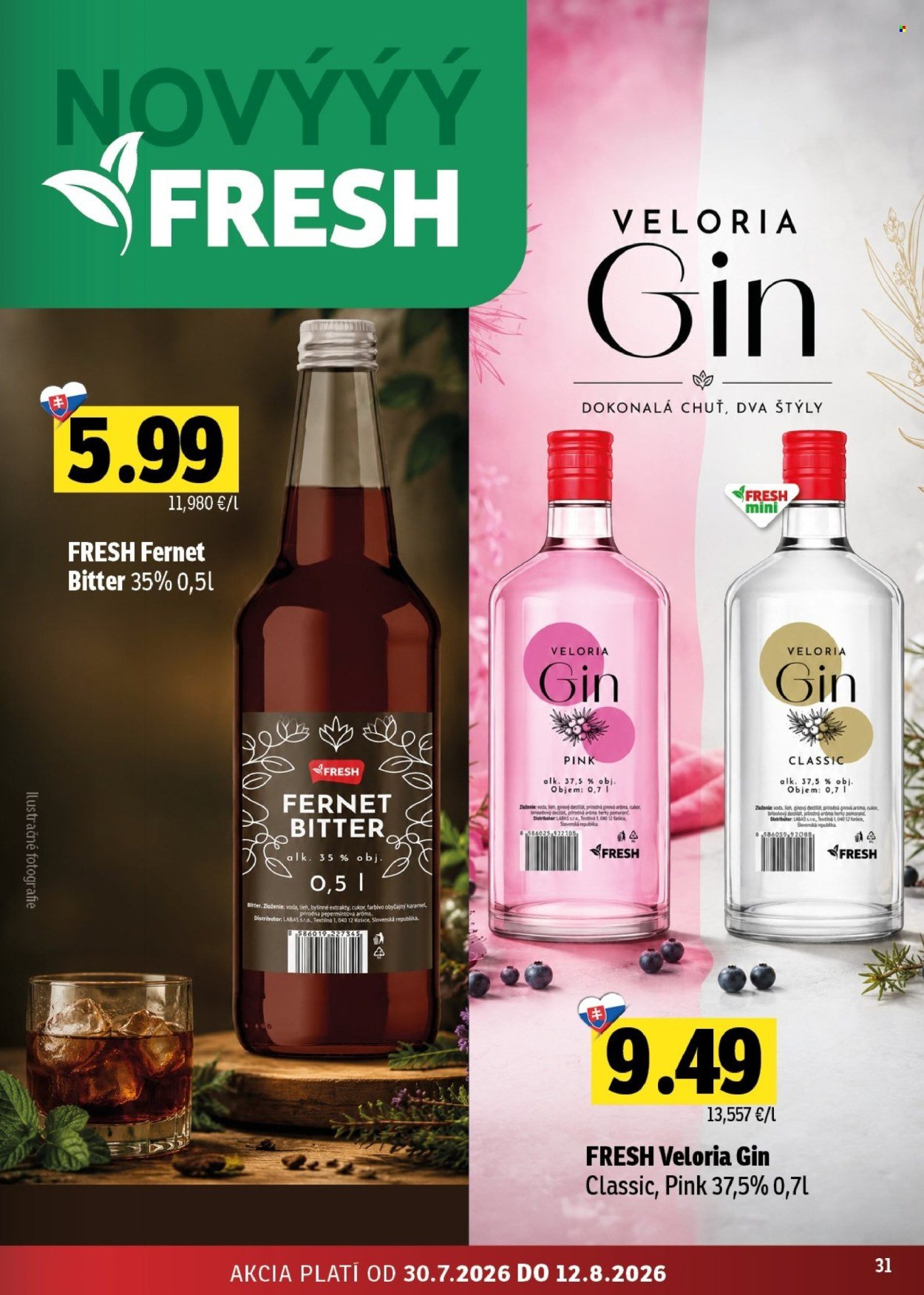 FRESH leták - Stredné a západné Slovensko